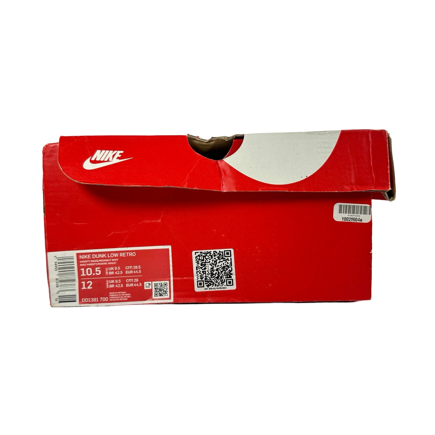 DD1391 700 Nike Dunk Low Michigan [USED] - 10.5 M (Used)