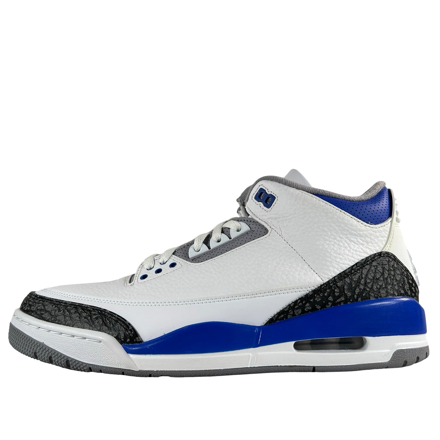 CT8532 145 Jordan 3 Retro Racer Blue [CONDITIONAL] - 12 M (Yellowing)