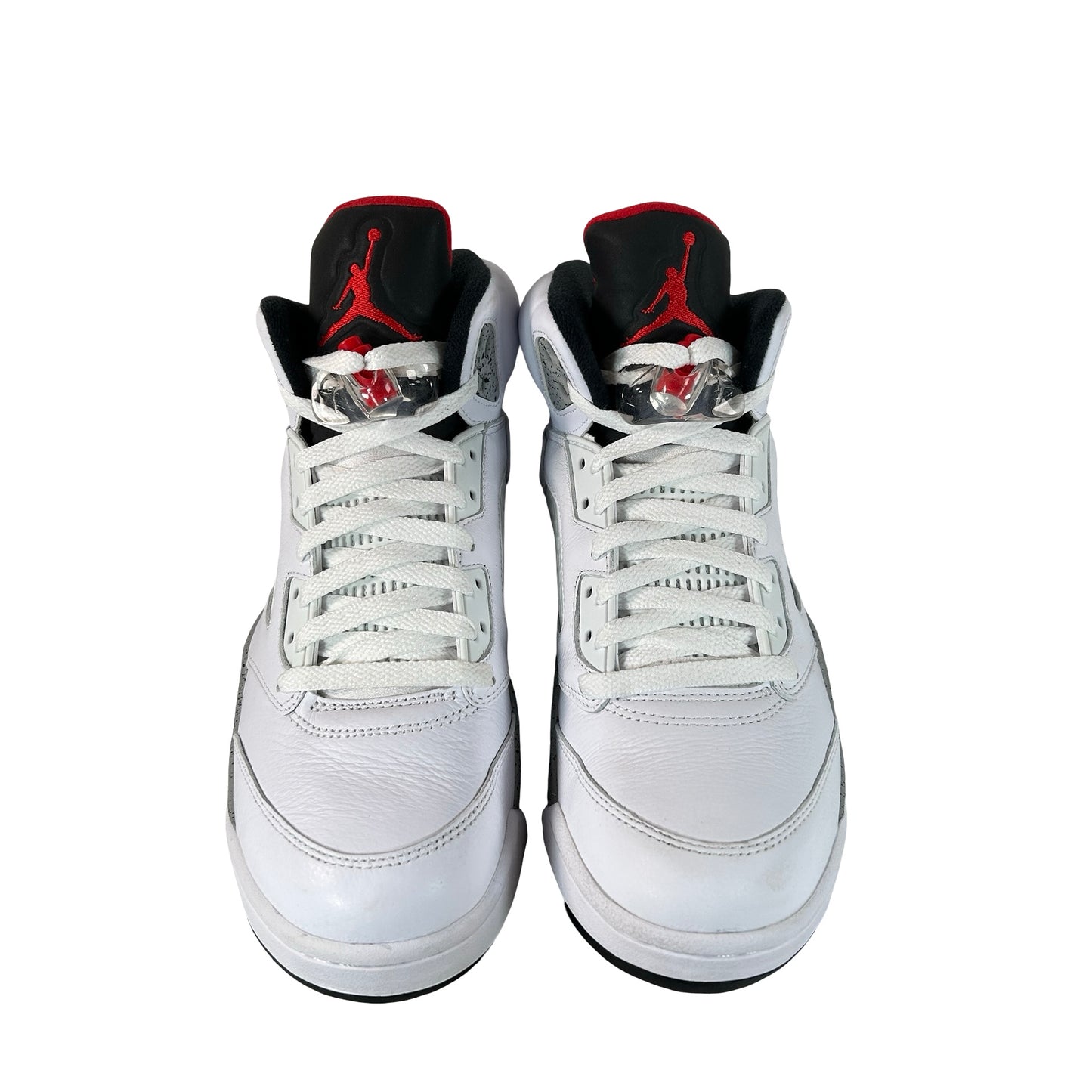 136027 104 Jordan 5 Retro White Cement [USED] - 9 M (Used)