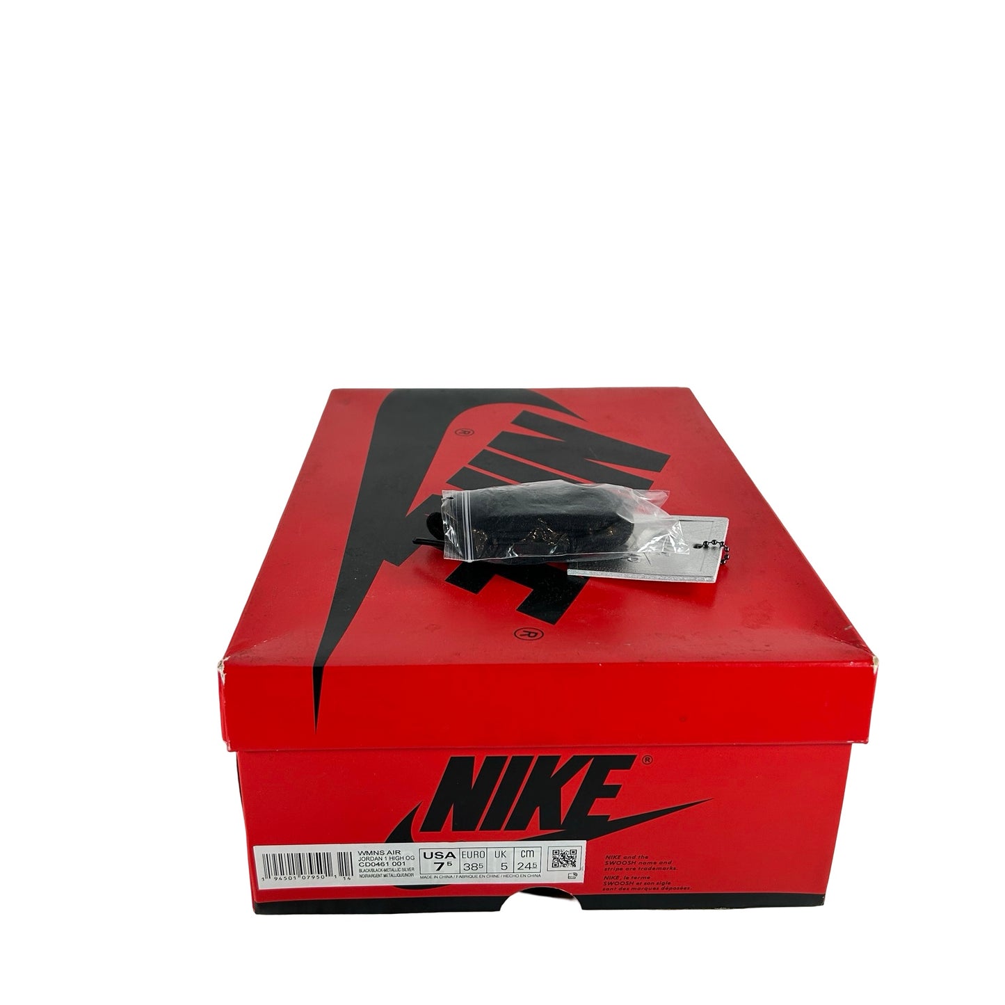 CD0461 001 Jordan 1 Retro High Silver Toe (Women's) [USED] - 7.5 W (Used)