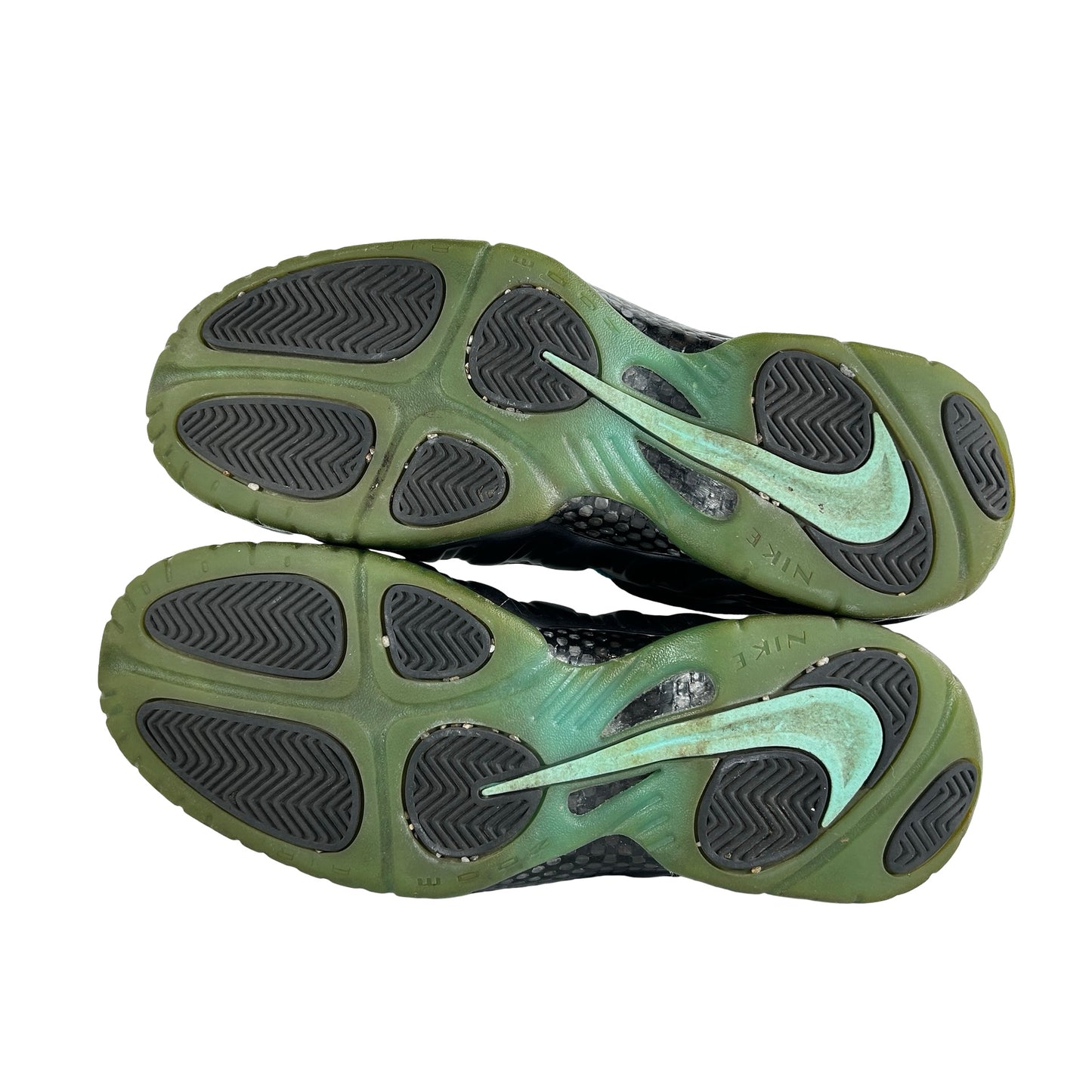 624041 402 Nike Air Foamposite Pro Dark Obsidian [USED] - 10.5 M (Used) (Replace Box)