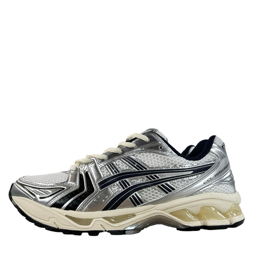 1203A961 100 ASICS Gel-Kayano 14 JJJJound White Navy [USED] - 9 M (Used)