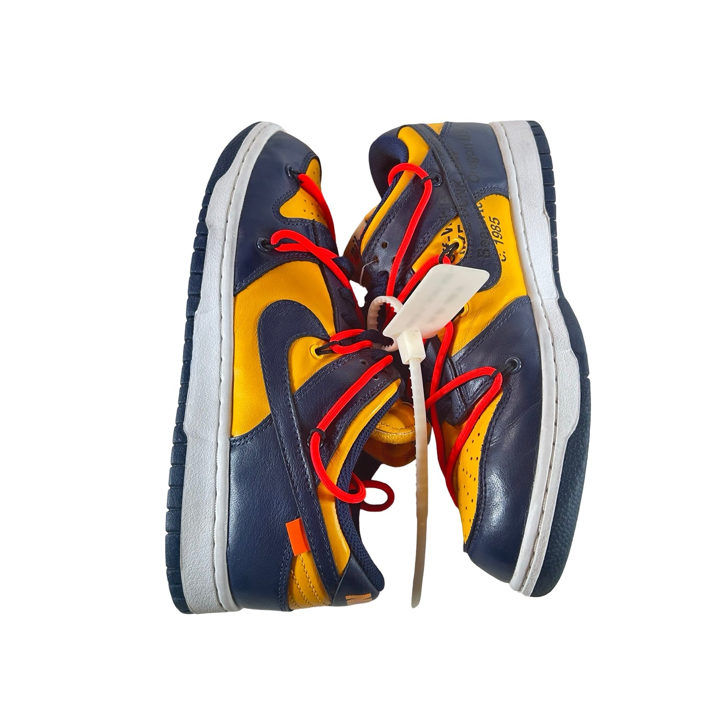CT0856 700 Dunk Low Off-White University Gold [USED] - 7.5 M (Used2)