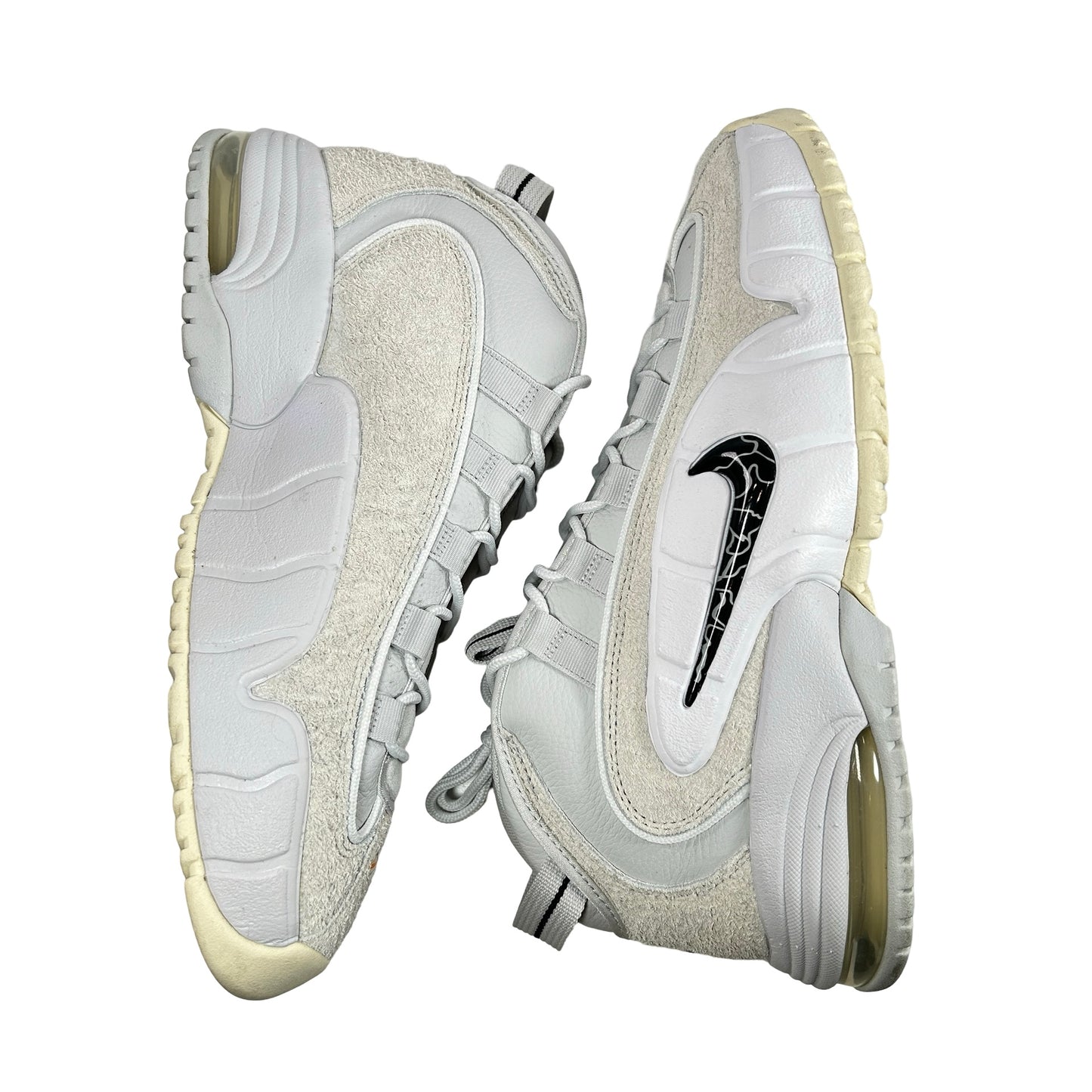DX5801 001 Nike Air Max Penny 1 PRM Photon Dust Summit White [USED] - 11.5 M (Used) (No Box)