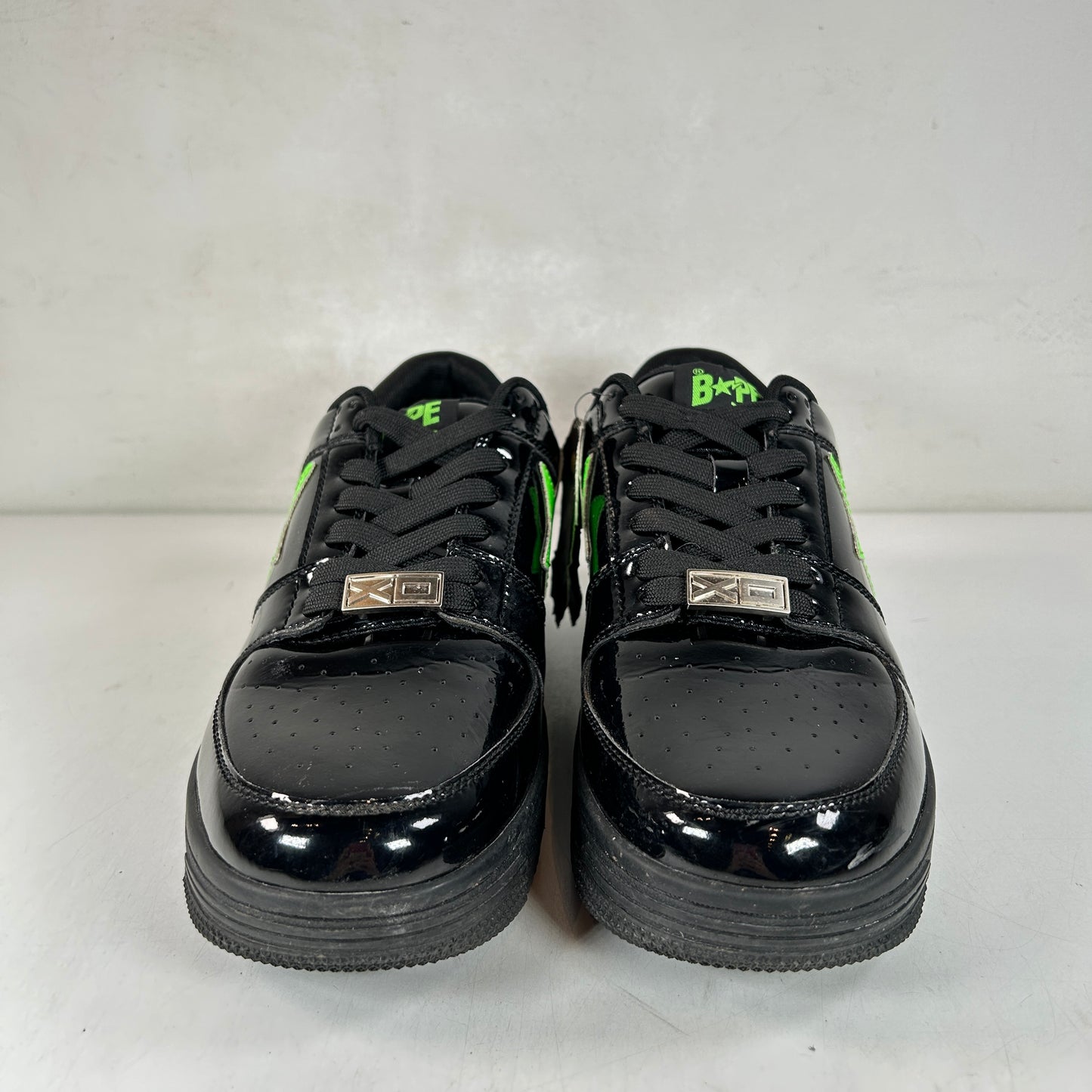 1G23191912 BLK A Bathing Ape Bape Sta Low Weeknd XO Black [USED] - 9 M (Used)