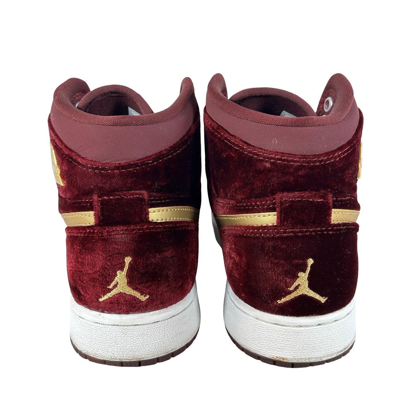 832596 640 Jordan 1 Retro Heiress Night Maroon (GS) [USED] - 6.5 Y (Used) (Replace Box)