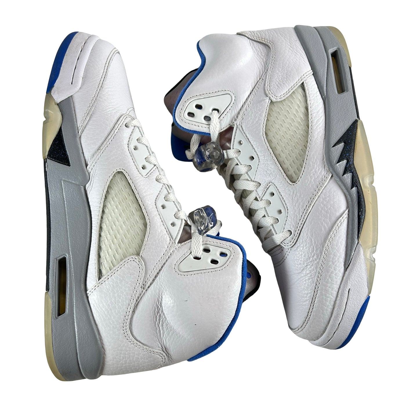 DD0587 140 Jordan 5 Retro White Stealth (2021) [USED] - 8.5 M (Used)