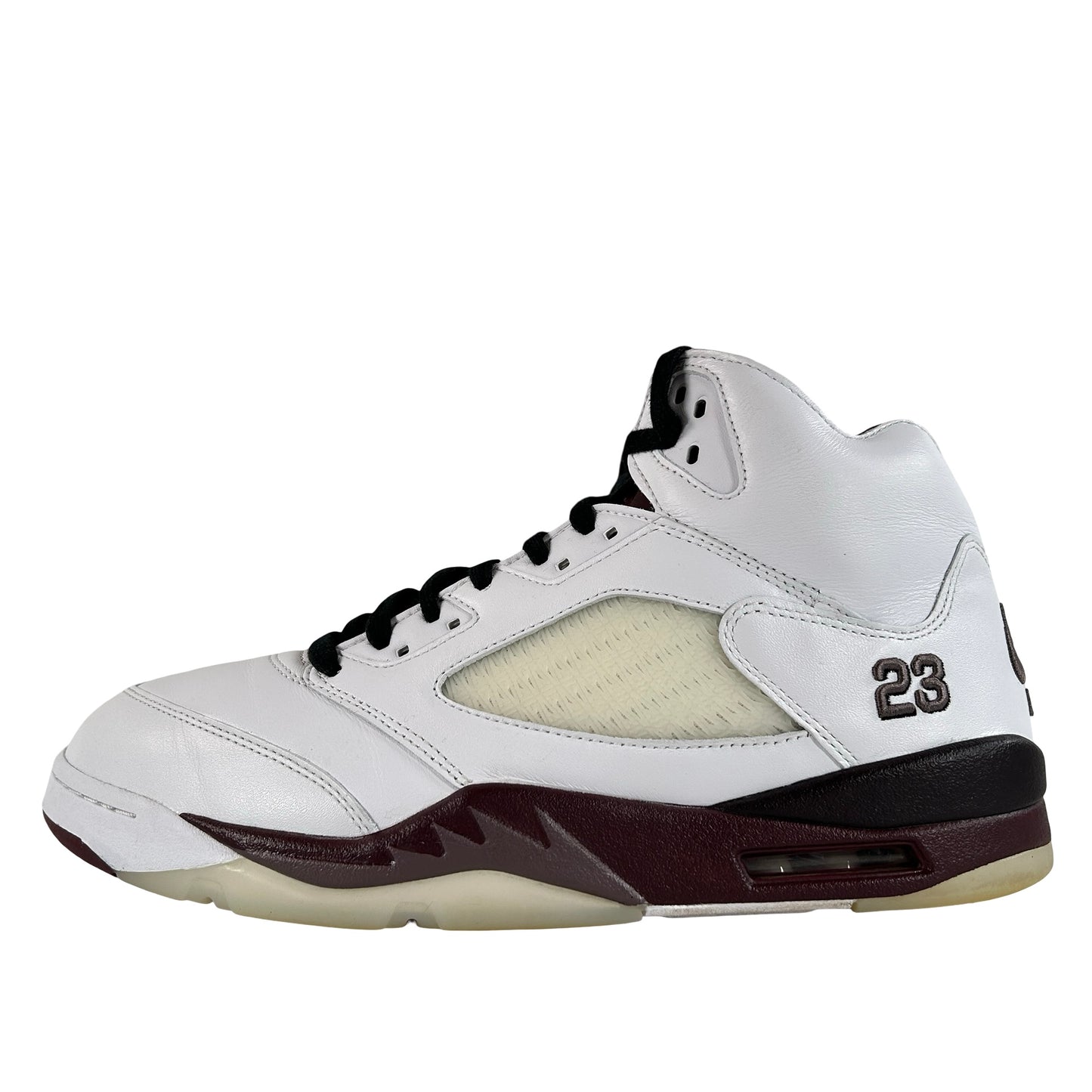 IB1528 100 A Ma Maniére Retro Air Jordan 5 Violet Ore Burgundy Crush (USED) - 12 M (Used)