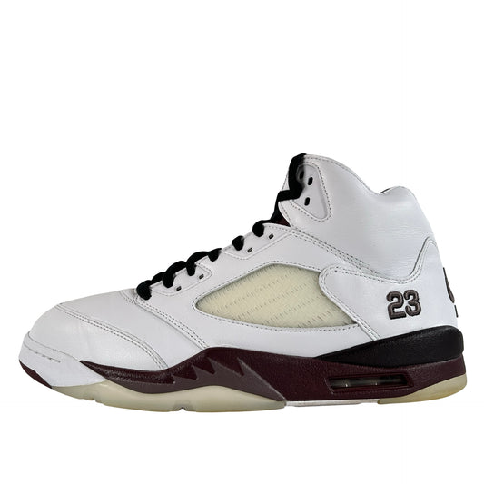 IB1528 100 A Ma Maniére Retro Air Jordan 5 Violet Ore Burgundy Crush (USED) - 12 M (Used)