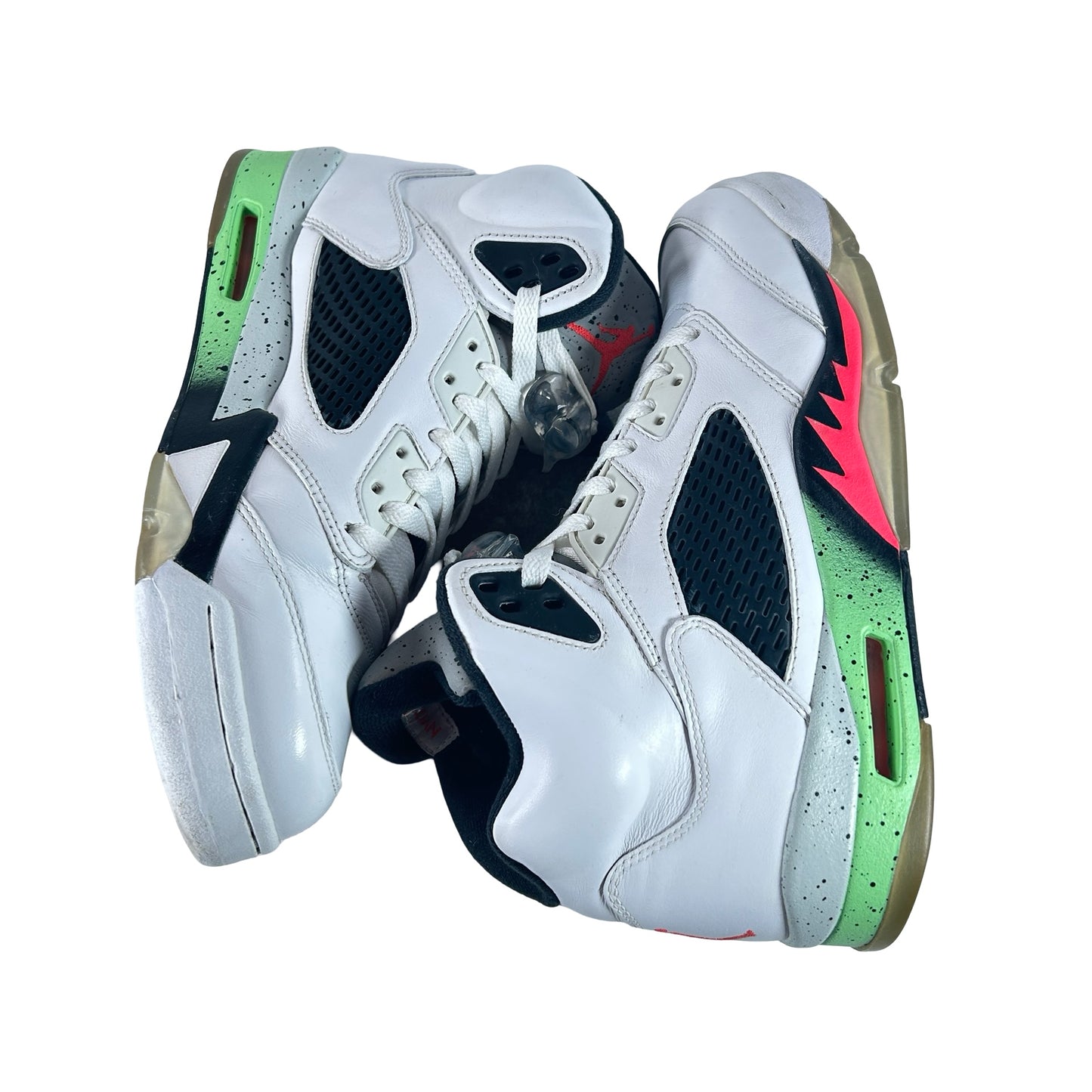 136027 115 Jordan 5 Retro Poison Green [USED] - 9 M (Used)