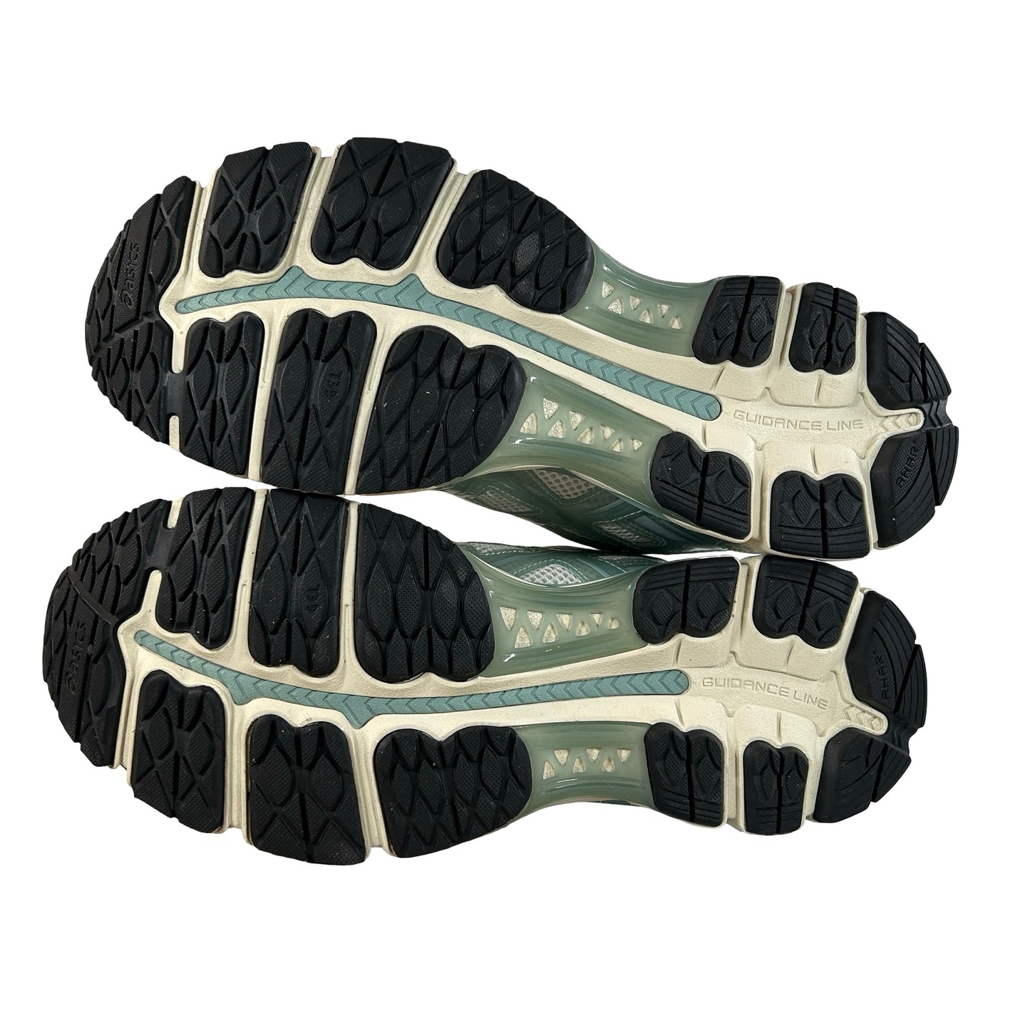 1203A675 100 ASICS Gel-Kayano 12.1 Kith Cream Sage [USED] - 10 M (Used)