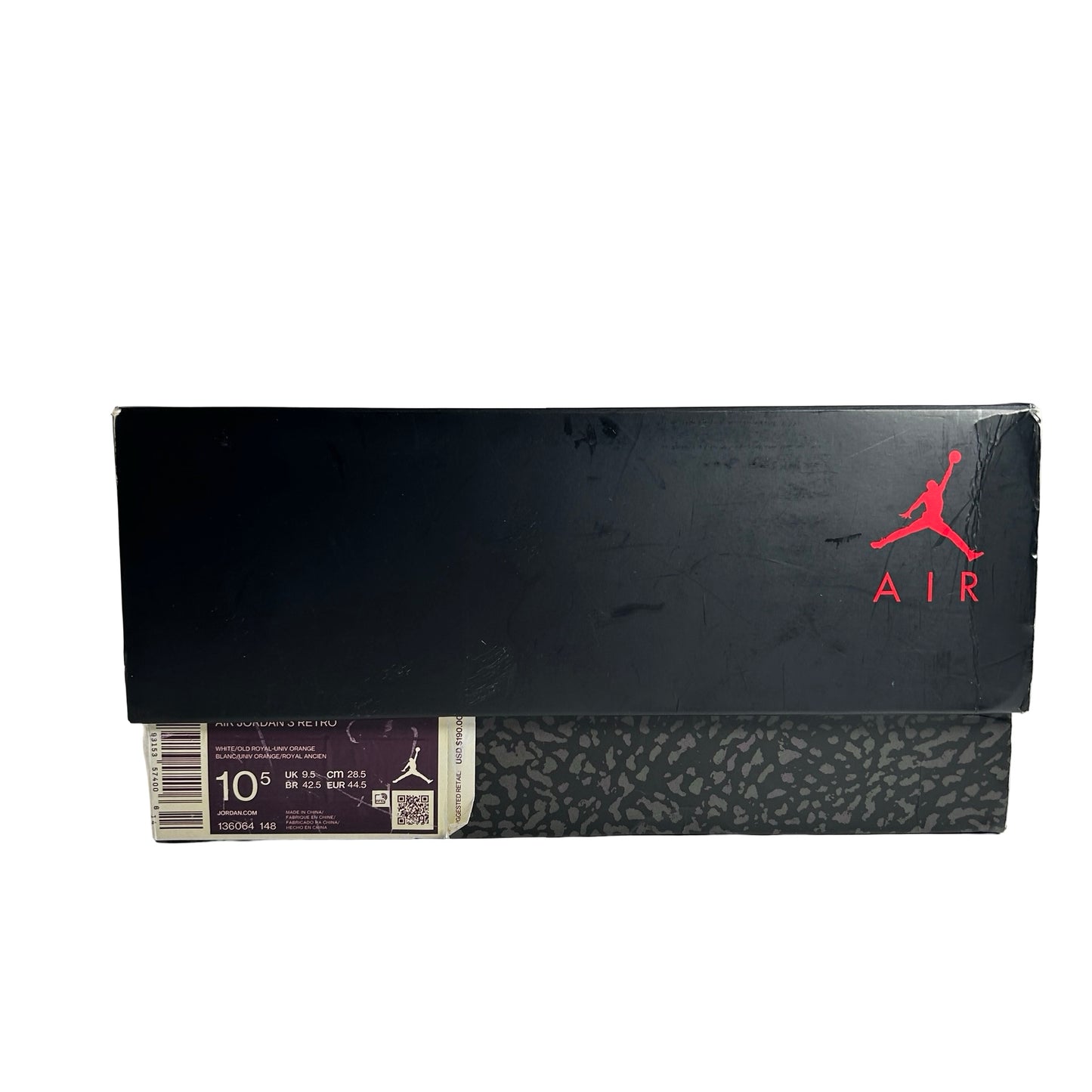 136064 148 Jordan 3 Retro Knicks [USED] - 10.5 M (Used)
