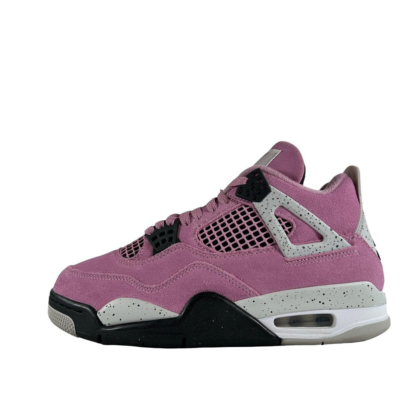 AQ9129 501 Jordan 4 Retro Orchid (Women's) [USED] - 8.5 W (Used)