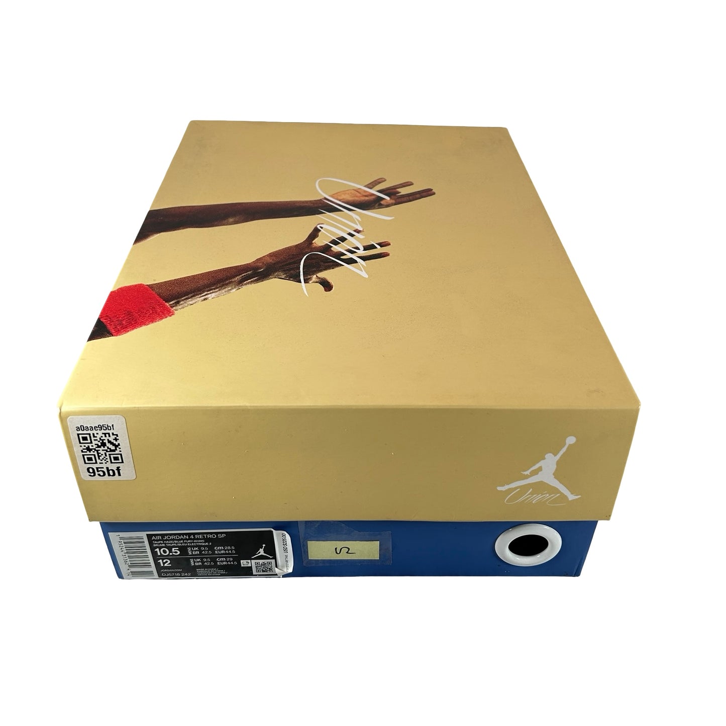 DJ5718 242 Jordan 4 Union Taupe Haze [USED] - 10.5 M (Used2)