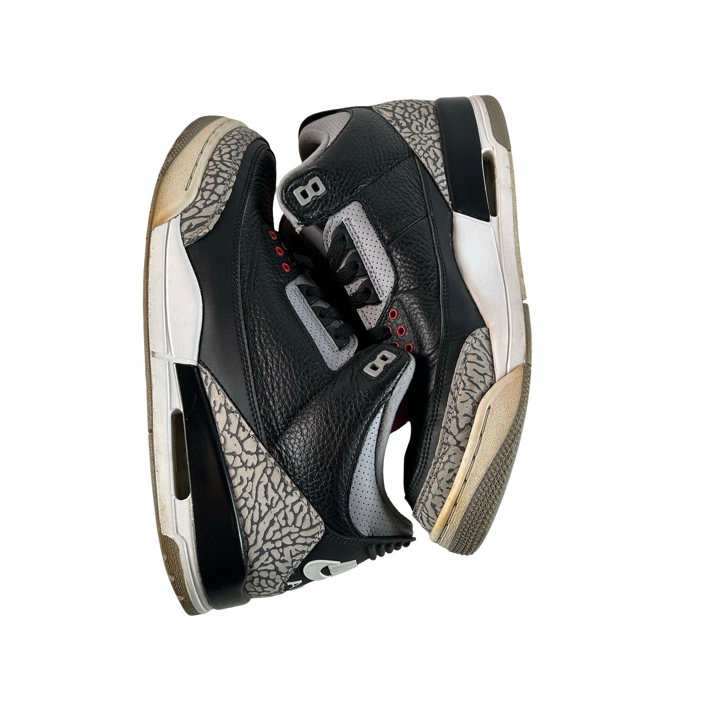 854262 001 Jordan 3 Black Cement 2018 [USED] - 11.5 M (Used11)