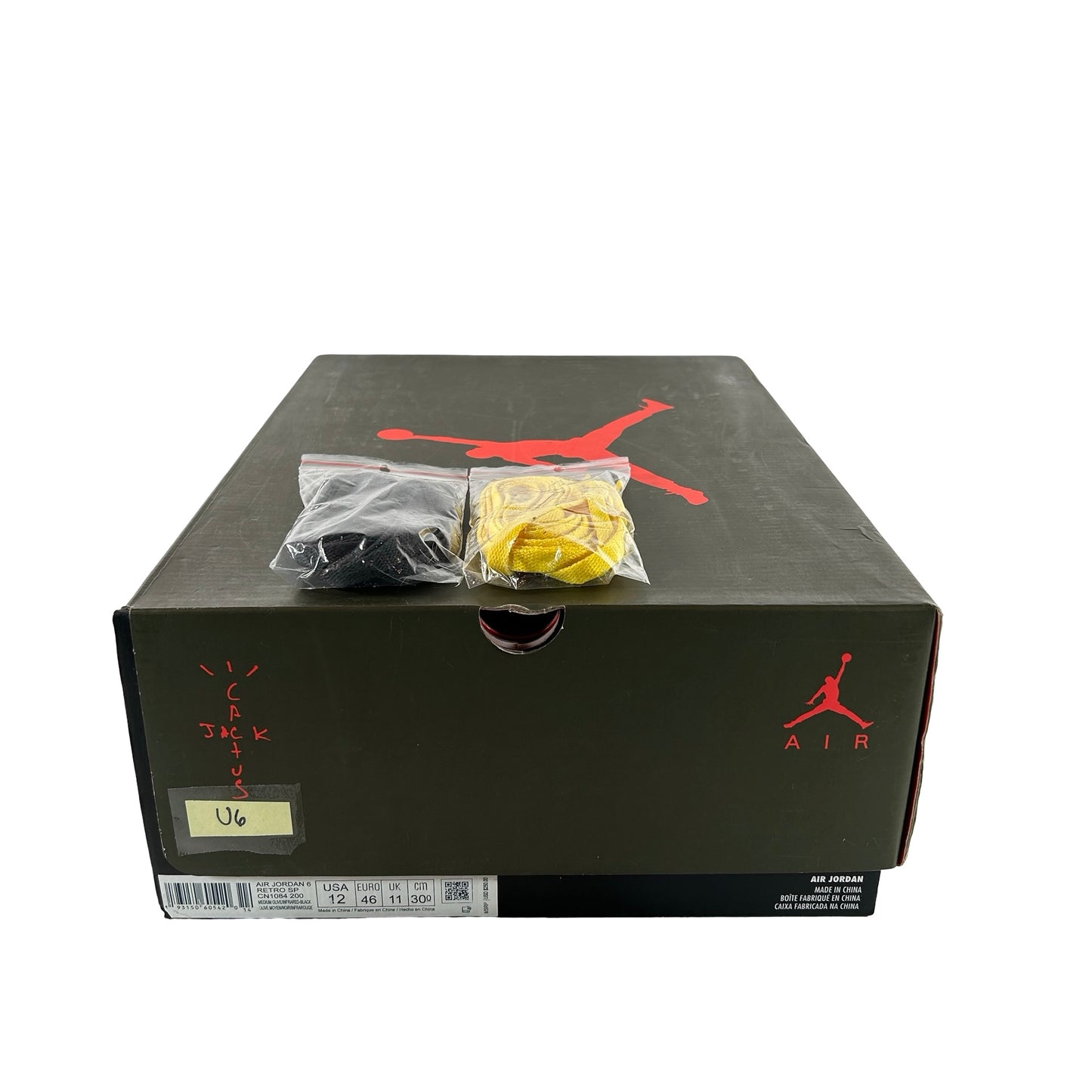 CN1084 200 Jordan 6 Retro Travis Scott [USED] - 12 M (Used6)