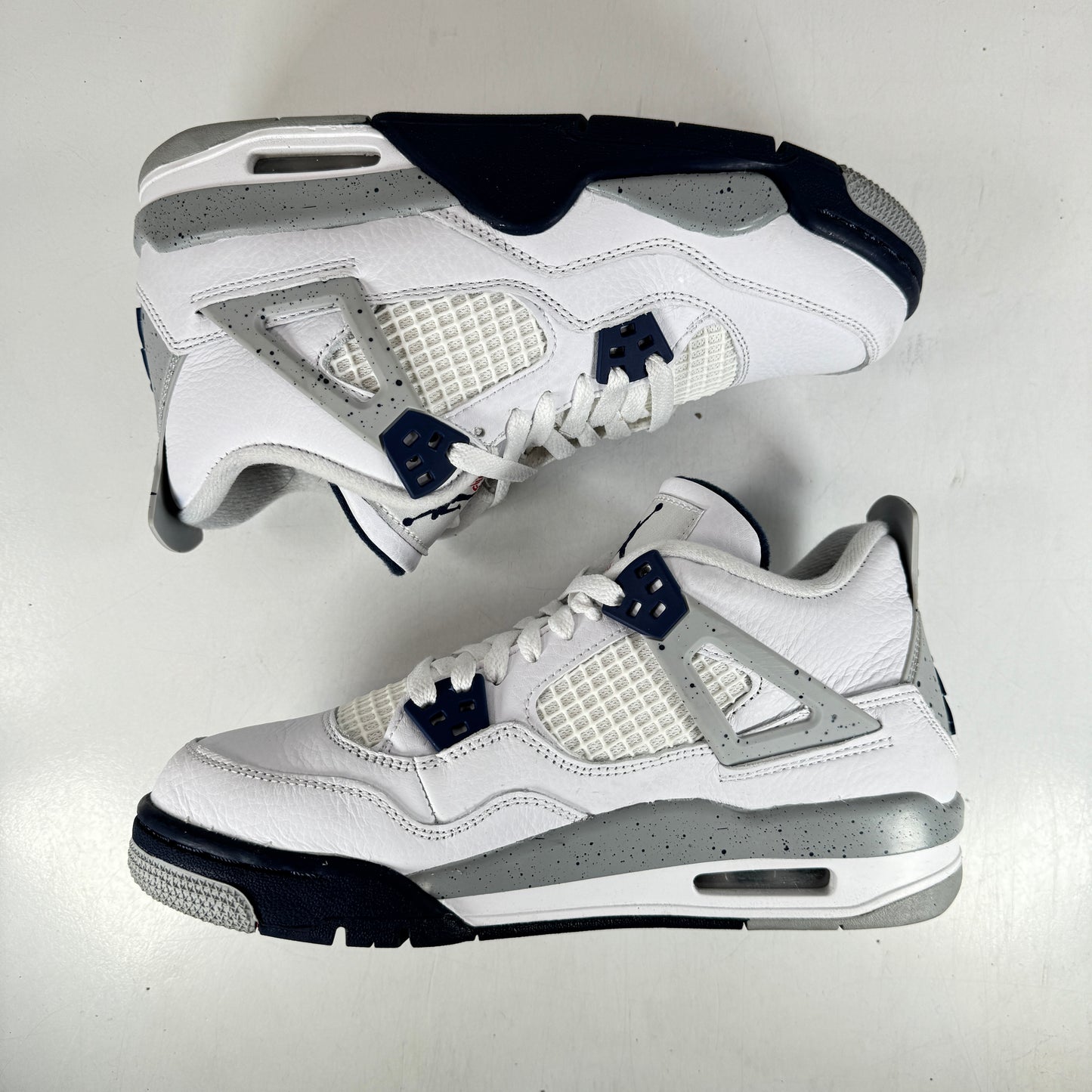 408452 140 Jordan 4 Retro Midnight Navy (GS) [USED] - 6 Y (Used)