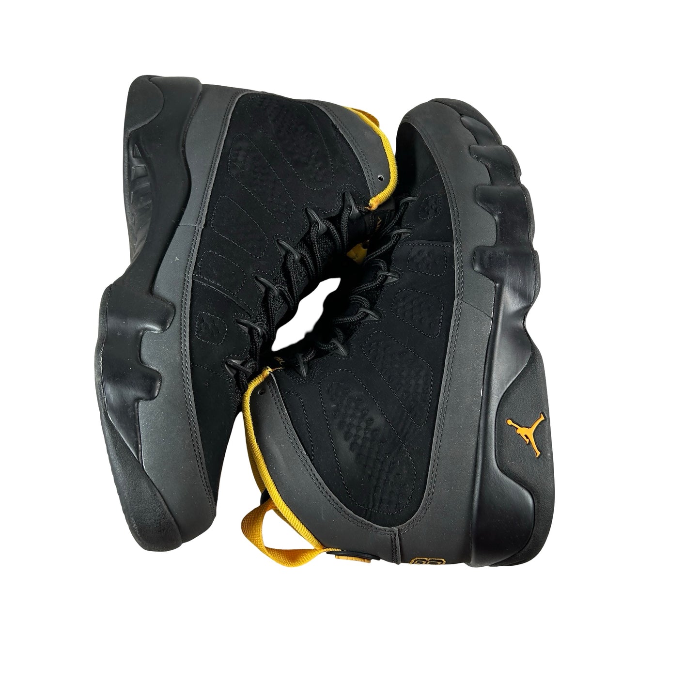 CT8019 070 Jordan 9 Retro Dark Charcoal University Gold [USED] - 10 M (Used3)