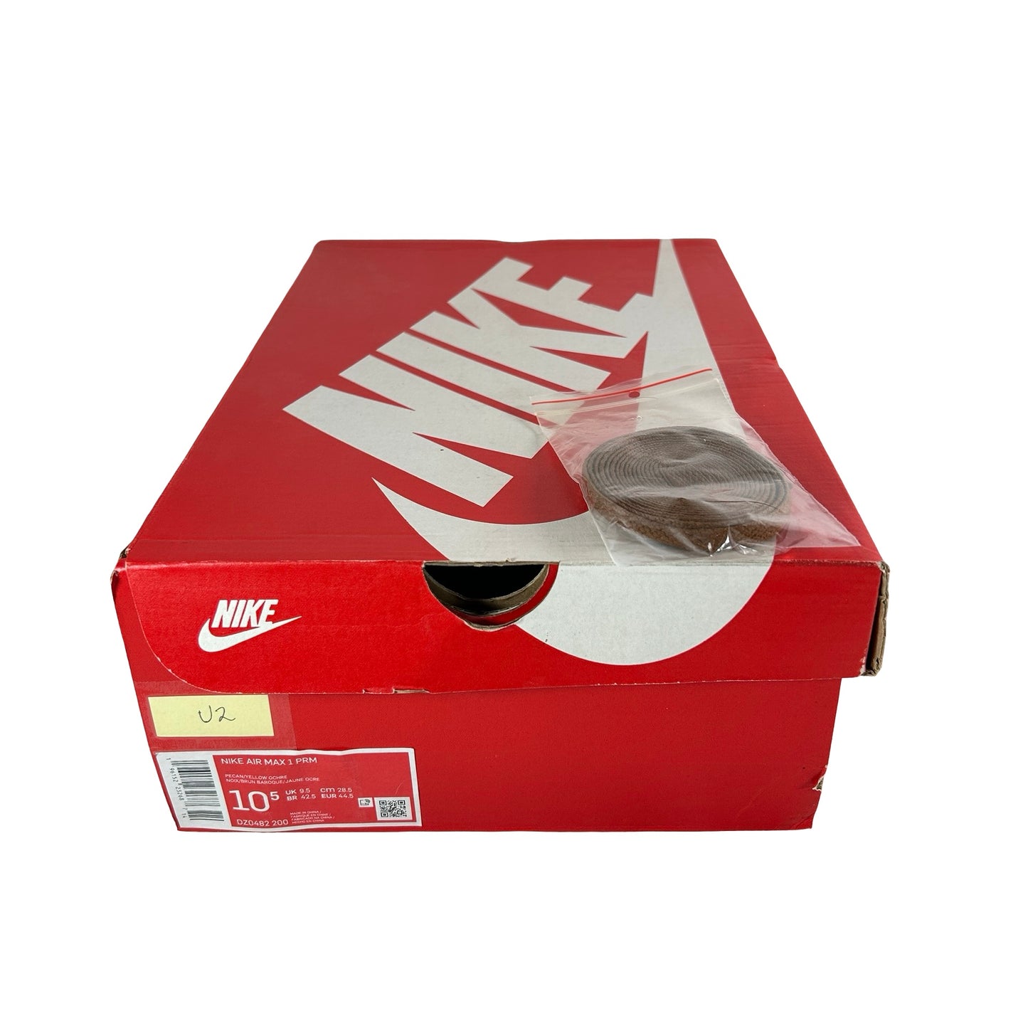 DZ0482 200 Nike Air Max 1 PRM Duck Pecan Yellow Ochre [USED] - 10.5 M (Used2)