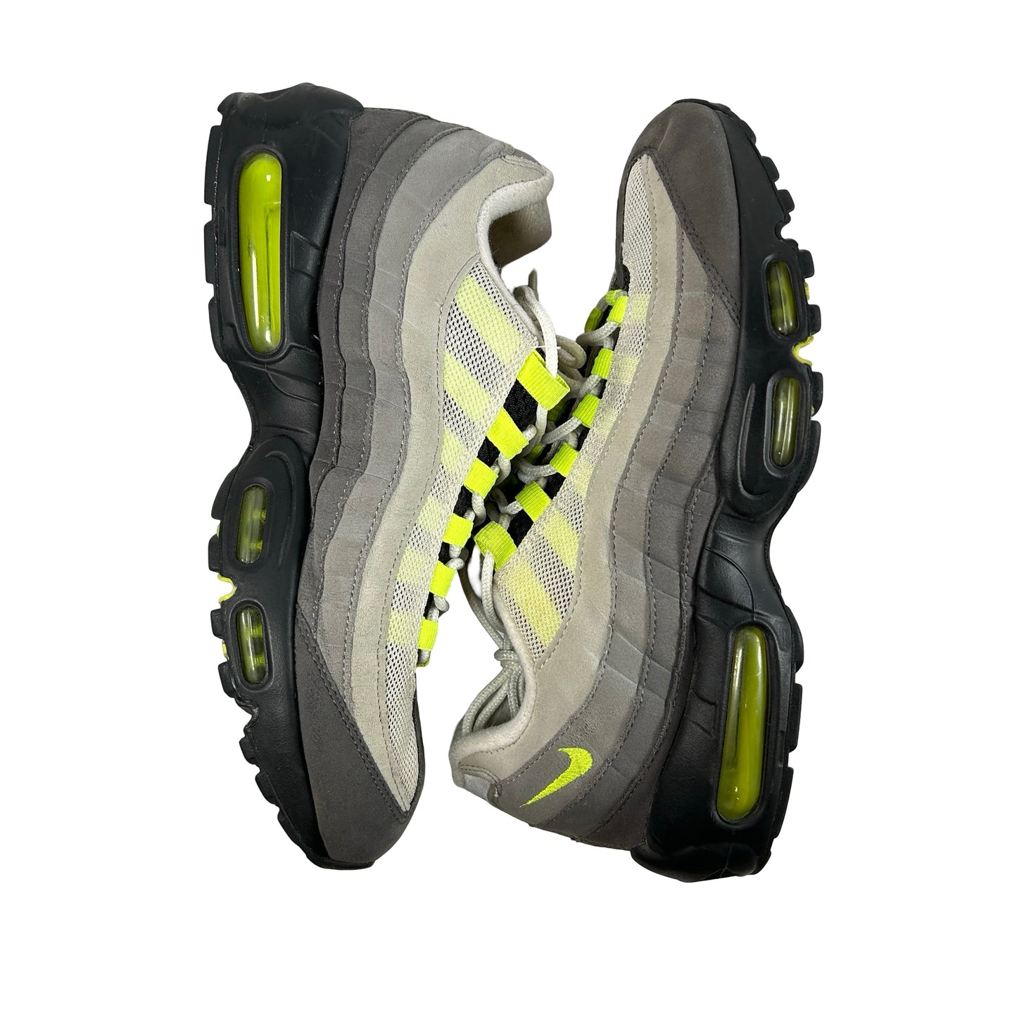 554970 071 Nike Air Max 95 OG Neon (2015) [USED] - 8.5 M (Used) (No Box)
