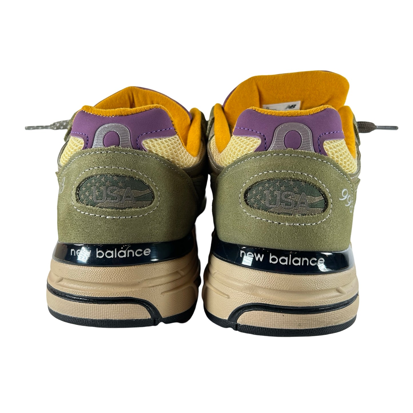 U9930L New Balance 993 MiUSA Teddy Santis Olive Leaf Maize [USED] - 11 M (VNDS)