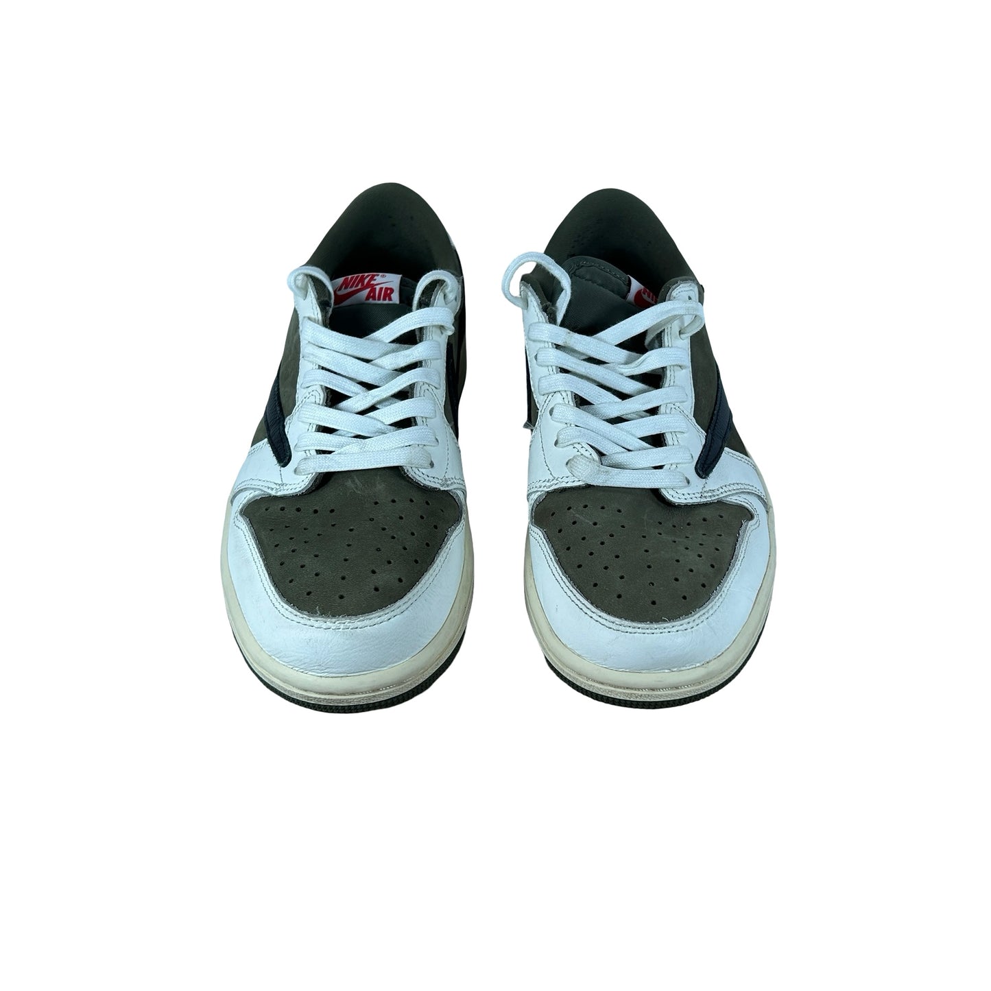 DM7866 200 Jordan 1 Retro Low OG SP Travis Scott Medium Olive [USED] - 8 M (Used) (No Box)