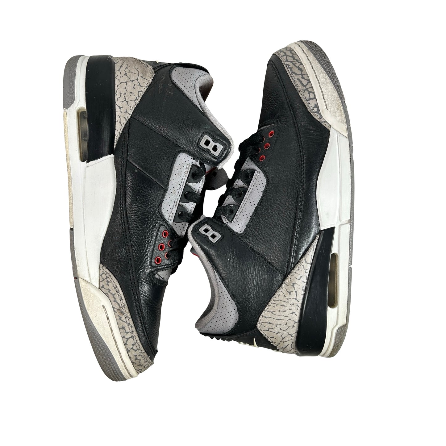DN3707 010 Jordan 3 Retro Black Cement Reimagined (2024) [USED] - 9 M (Used5) (No Box5)