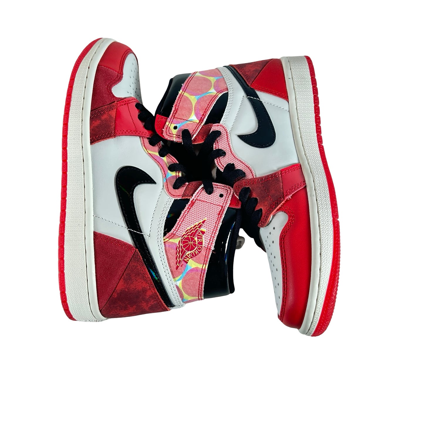 DV1748 601 Jordan 1 Hi Spider-Man Across the Spider-Verse [USED] - 7.5 M (Used2)