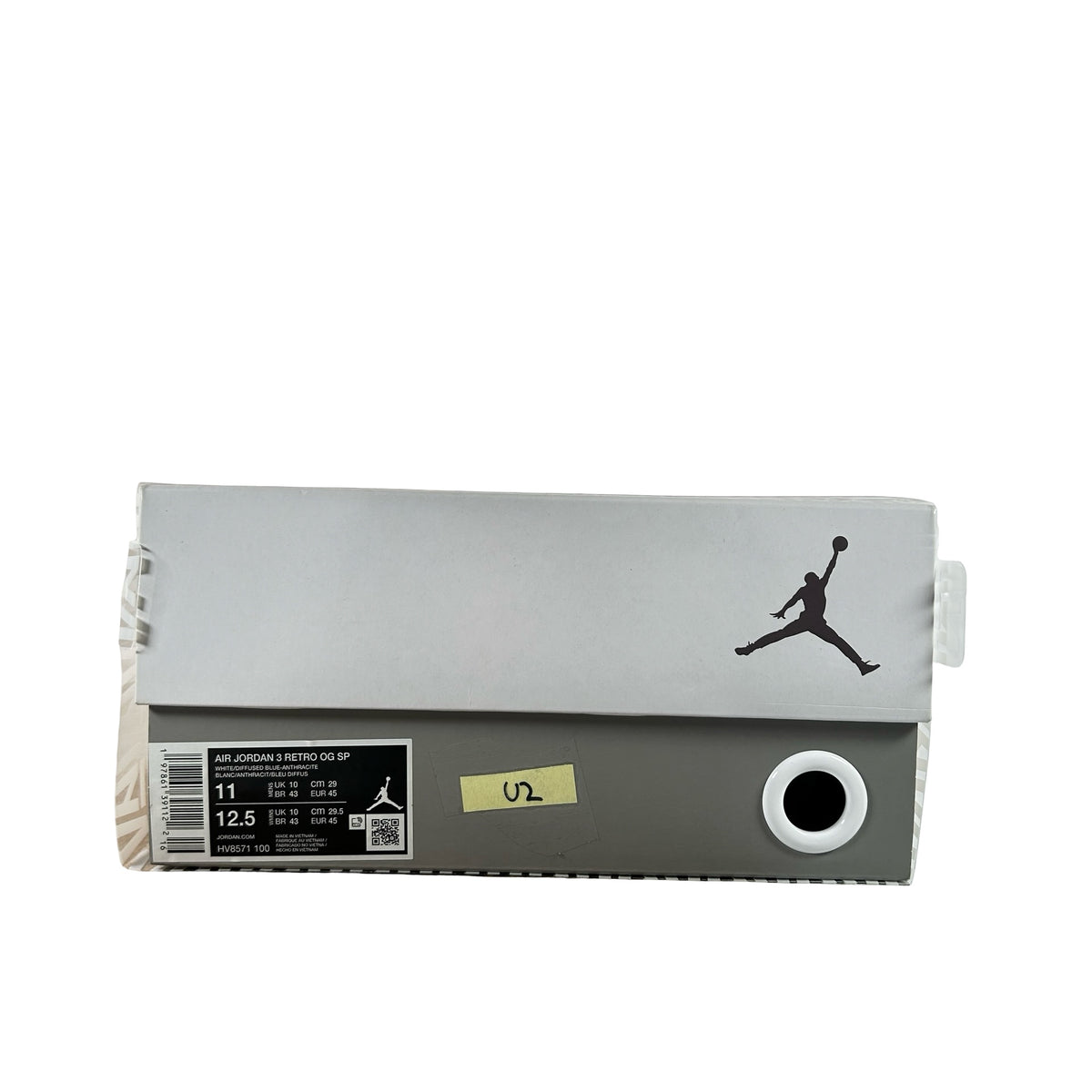 HV8571 100 Jordan 3 Retro OG SP A Ma Maniére Diffused Blue [USED] - 11 M (Used2)