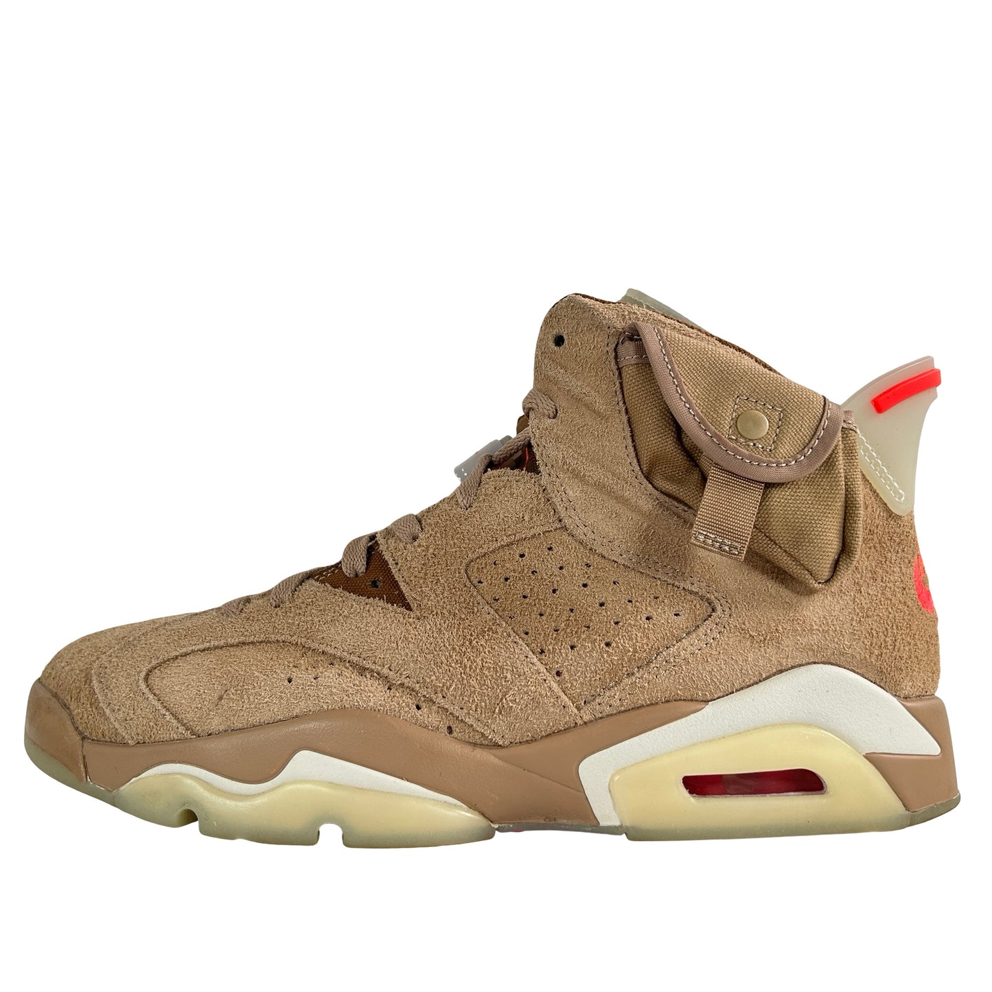 DH0690 200 Jordan 6 Retro Travis Scott British Khaki [USED] - 9.5 M (Used4)