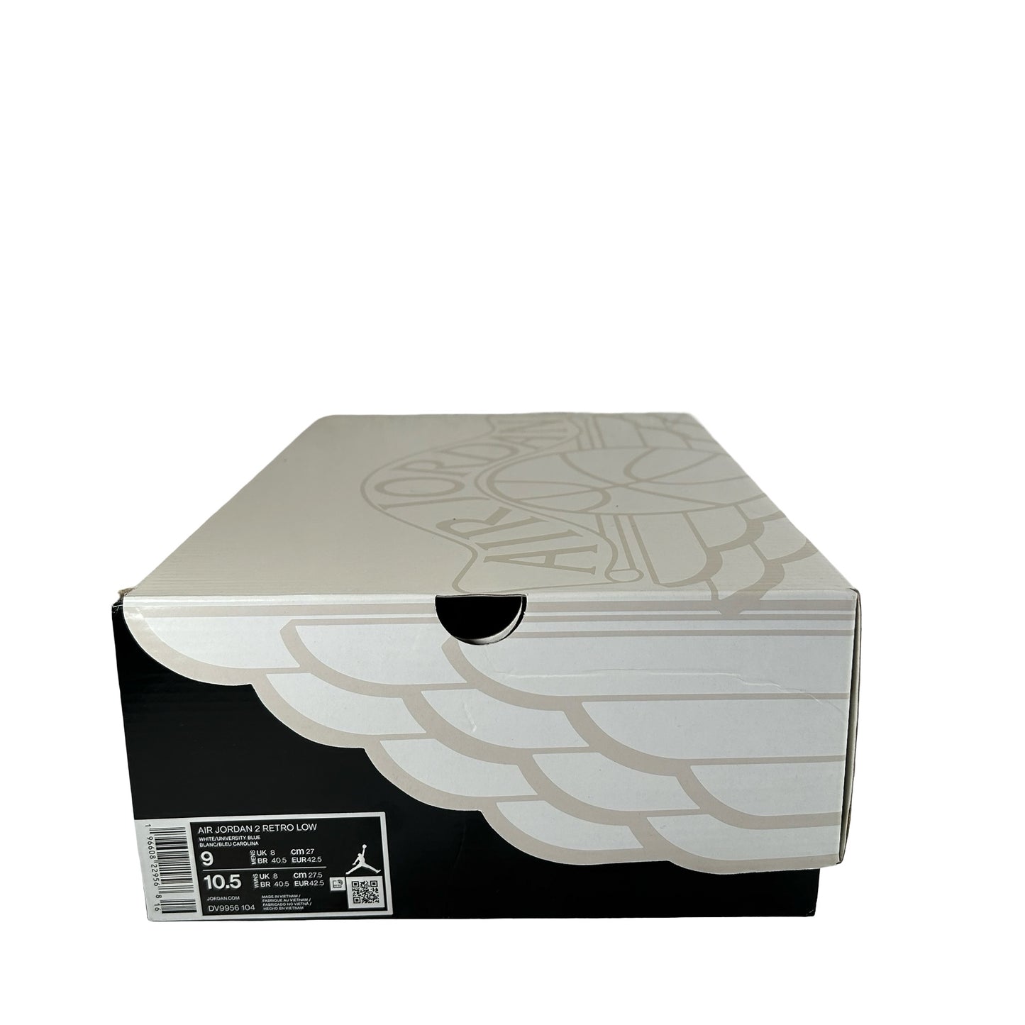 DV9956 104 Jordan 2 Retro Low UNC [USED] - 9 M (Used)