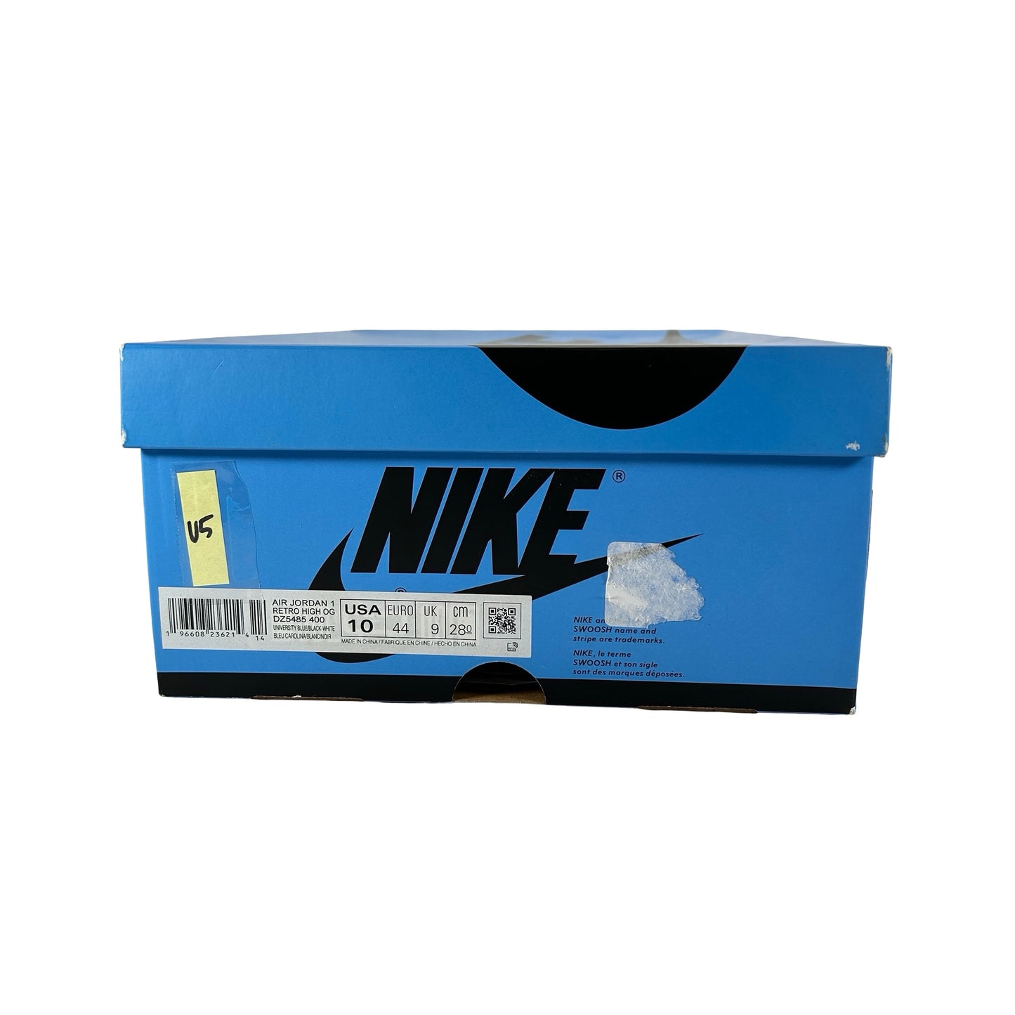 DZ5485 400 Jordan 1 Retro High OG UNC Puntera