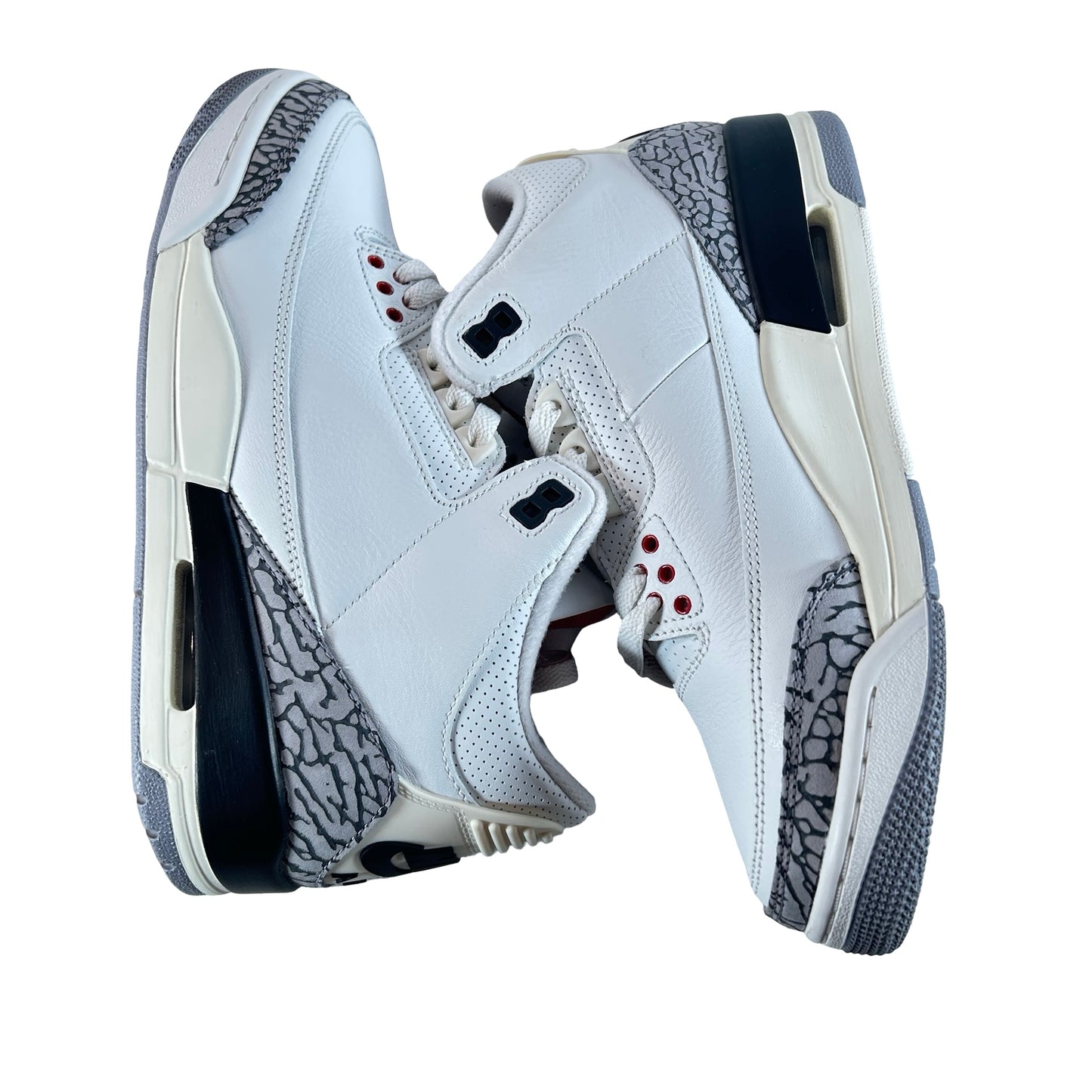 DN3707 100 Jordan 3 Retro White Cement Reimagined [USED] - 8.5 M (VNDS)