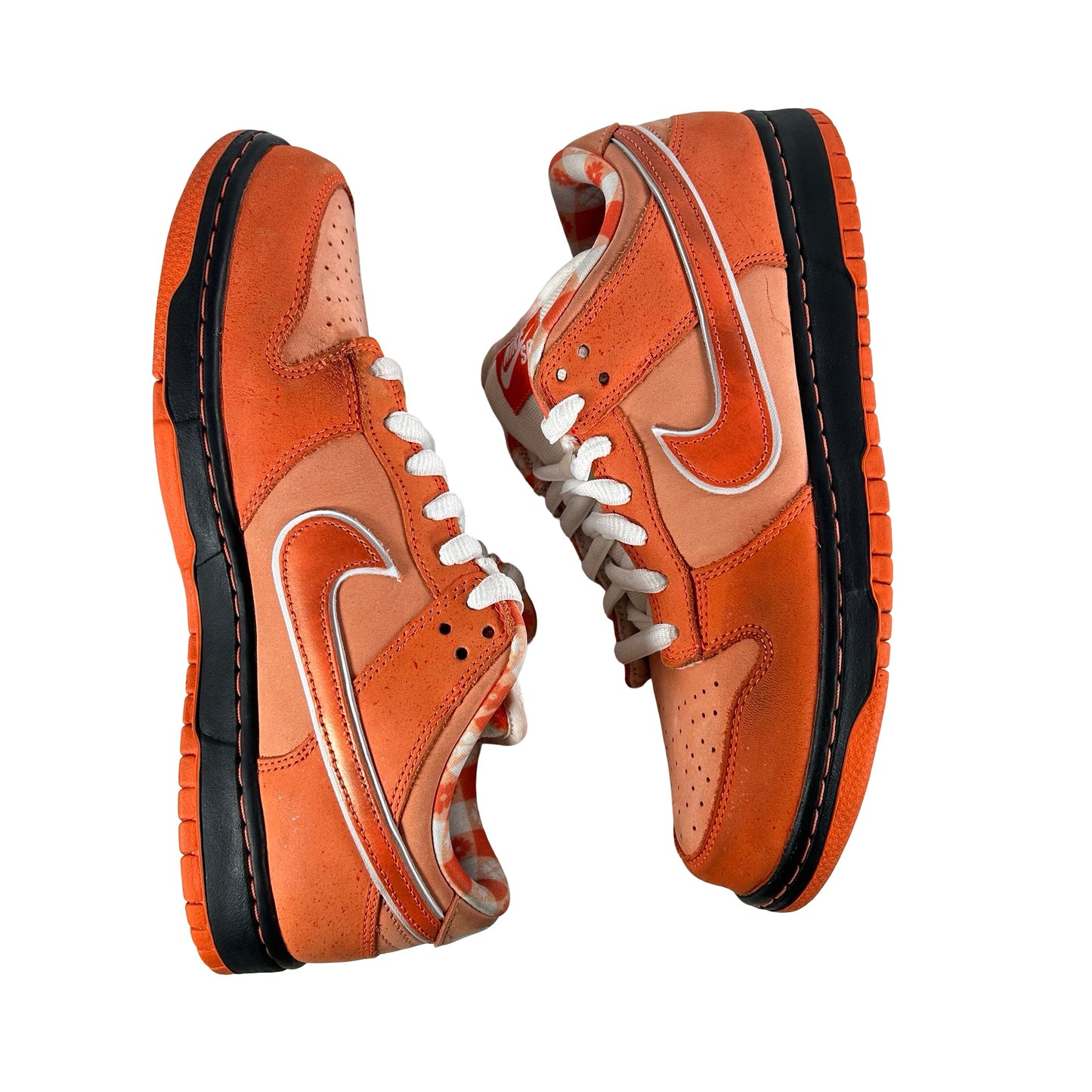 FD8776 800 Nike SB Dunk Low Concepts Orange Lobster [USED] - 9 M (Used) (No Box)