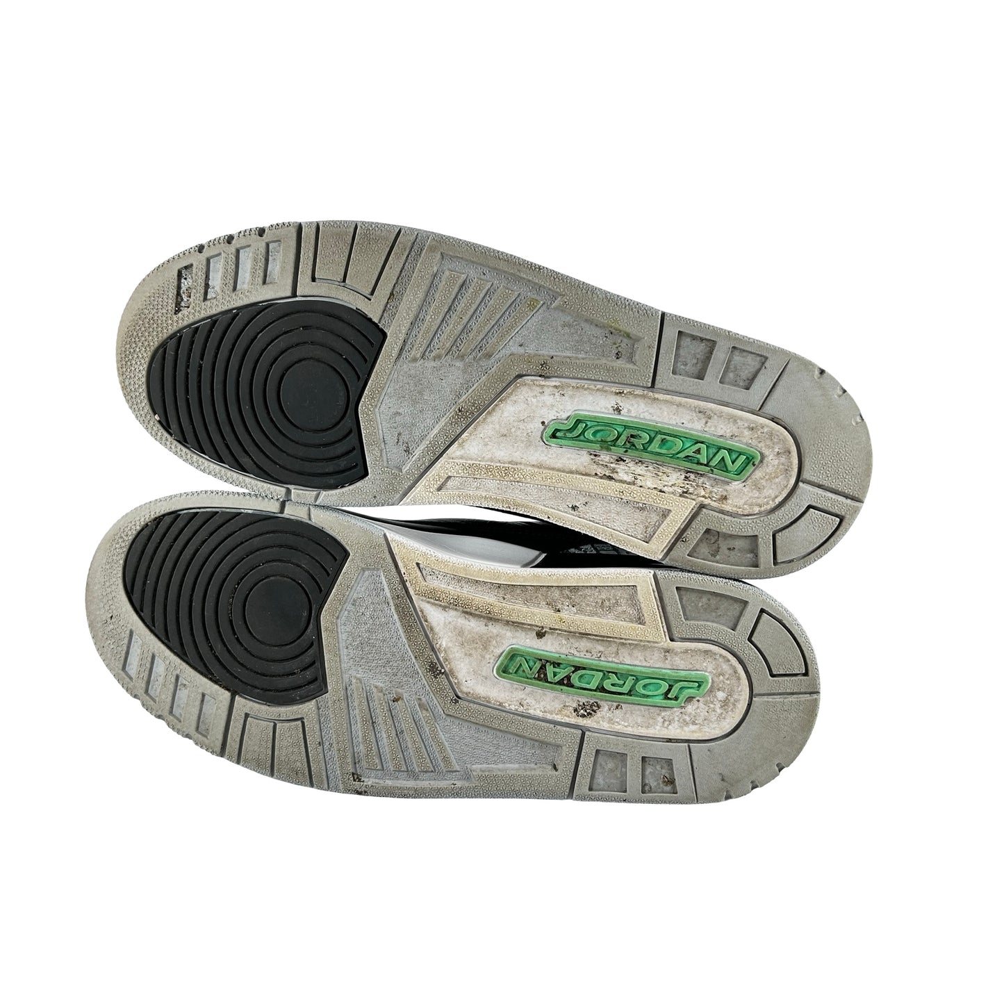 CT8532 031 Jordan 3 Retro Green Glow [USED] - 10.5 M (Used) (No Box)