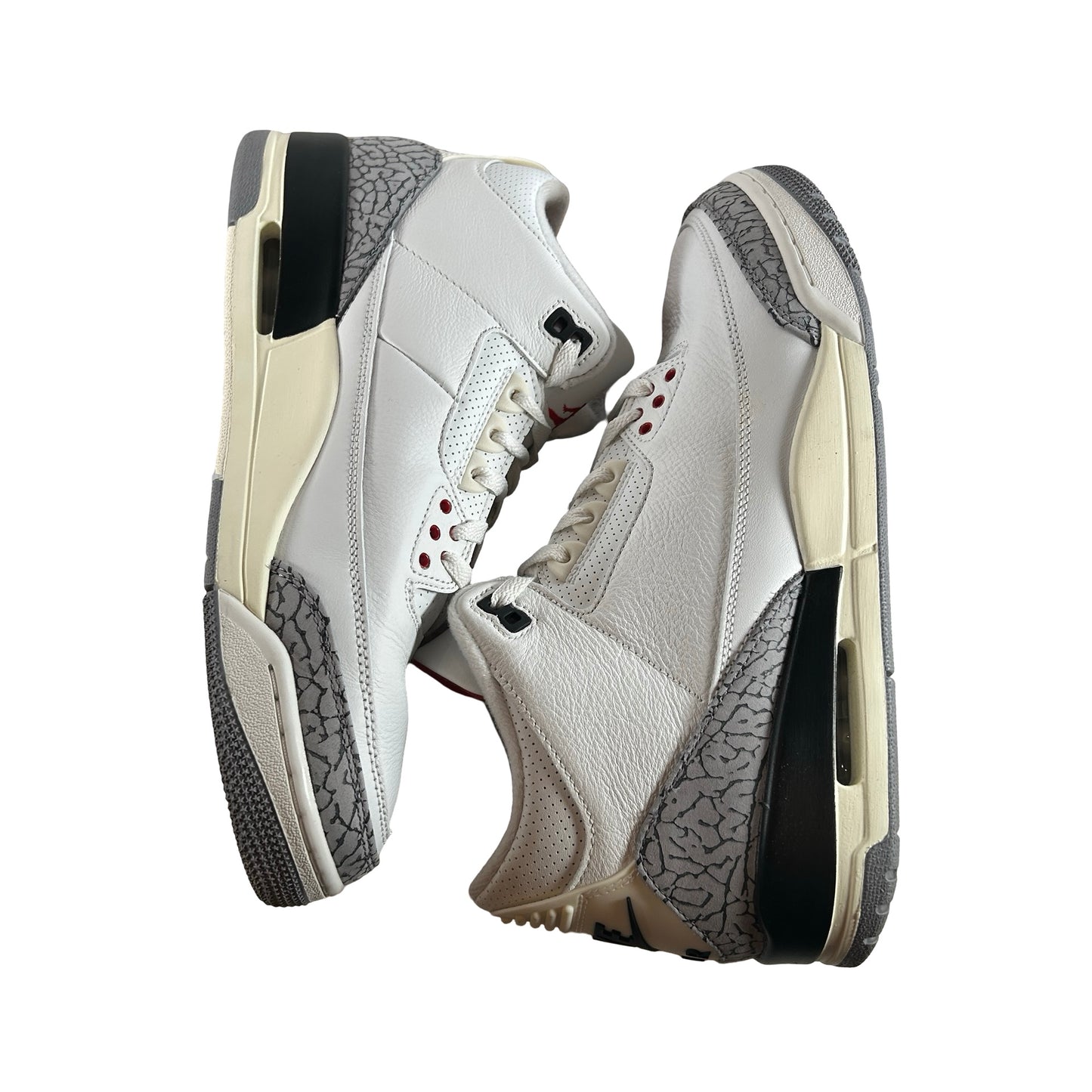 DN3707 100 Jordan 3 Retro White Cement Reimagined [USED] - 11 M (Used29)