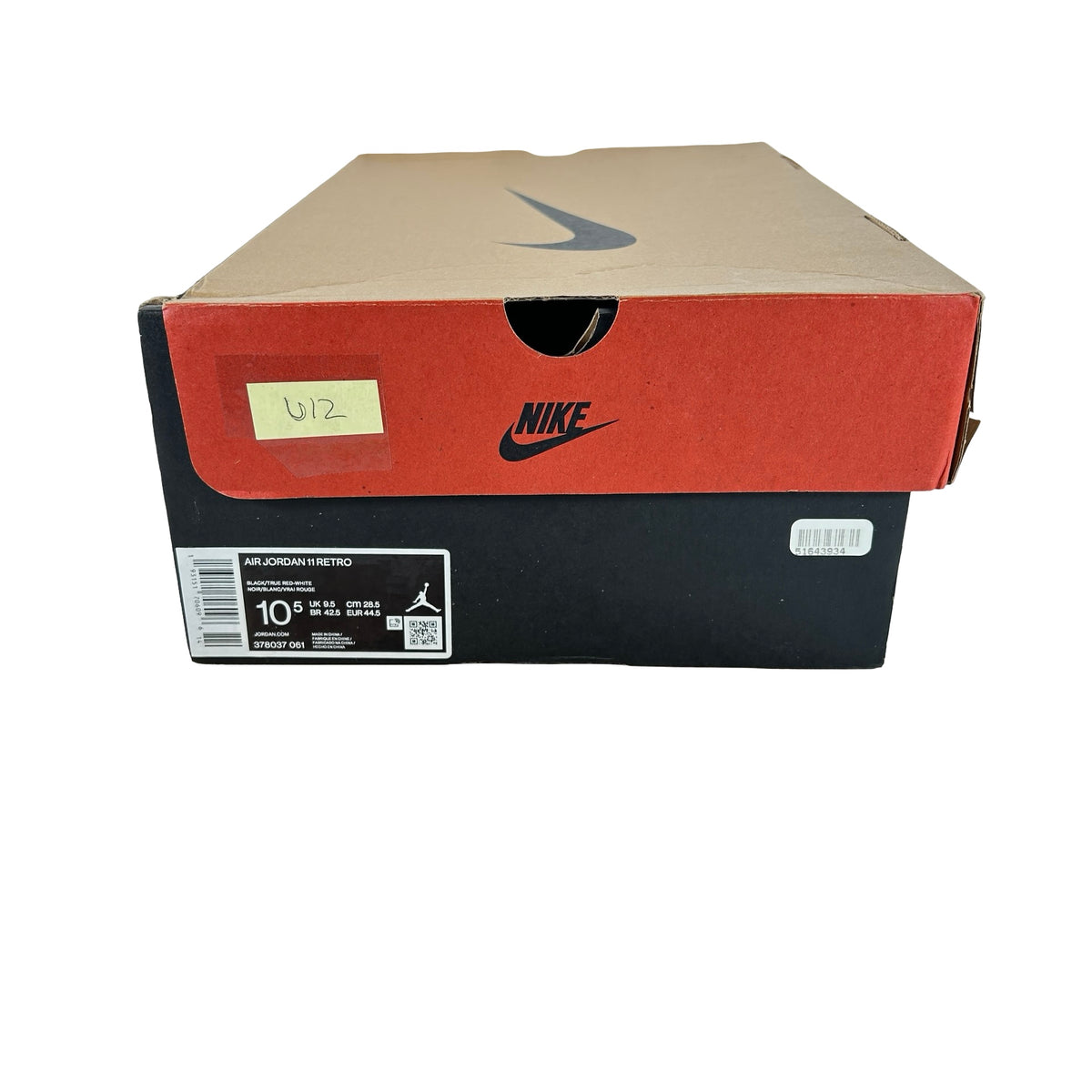 378037 061 Jordan 11 Bred (2019) [USED] - 10.5 M (Used12)