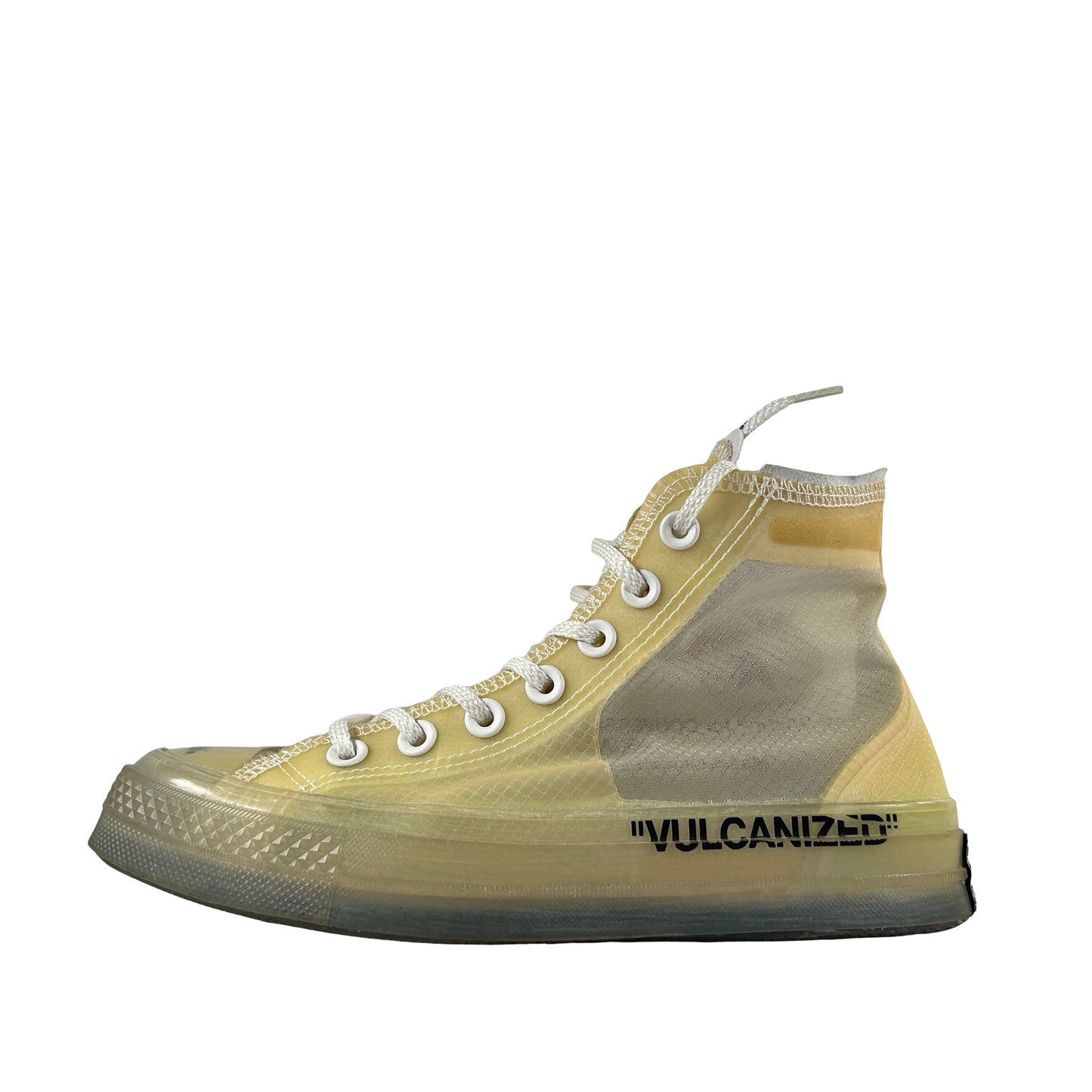 162204C Converse Chuck Taylor All Star Vulcanized Hi Off-White [USED] - 4 M (Used) (No Box)