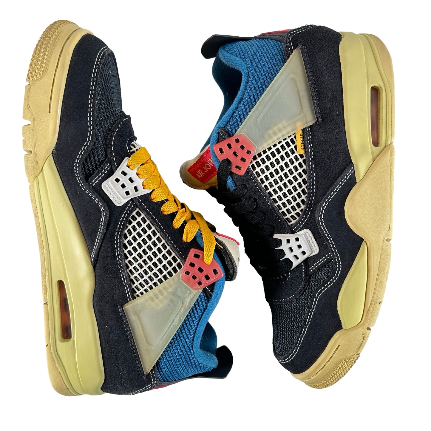 DC9533 001 Jordan 4 Retro Union Off Noir [USED] - 6.5 M (Used)