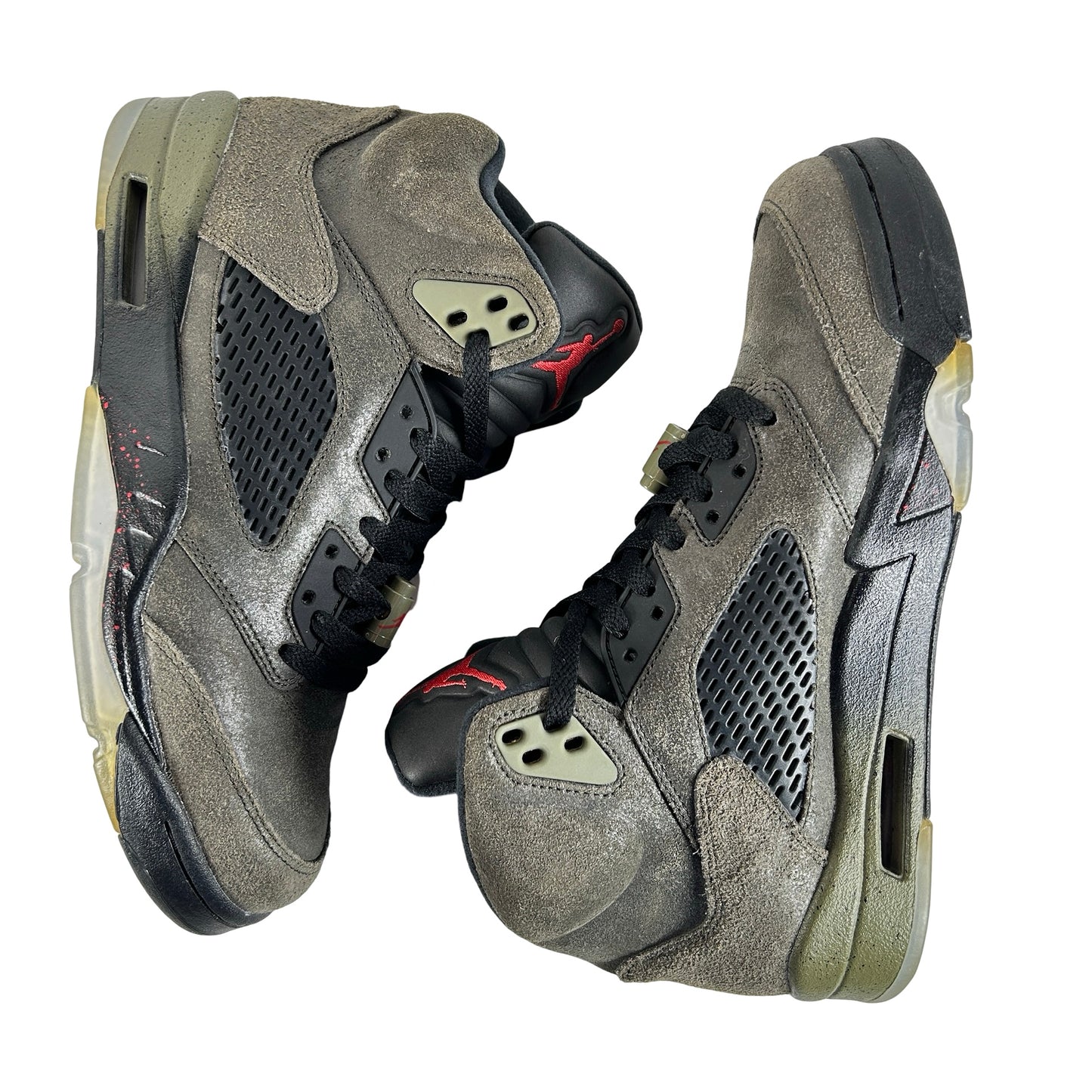 626971 350 Jordan 5 Retro Fear Pack [USED] - 9 M (Used) (No Box)