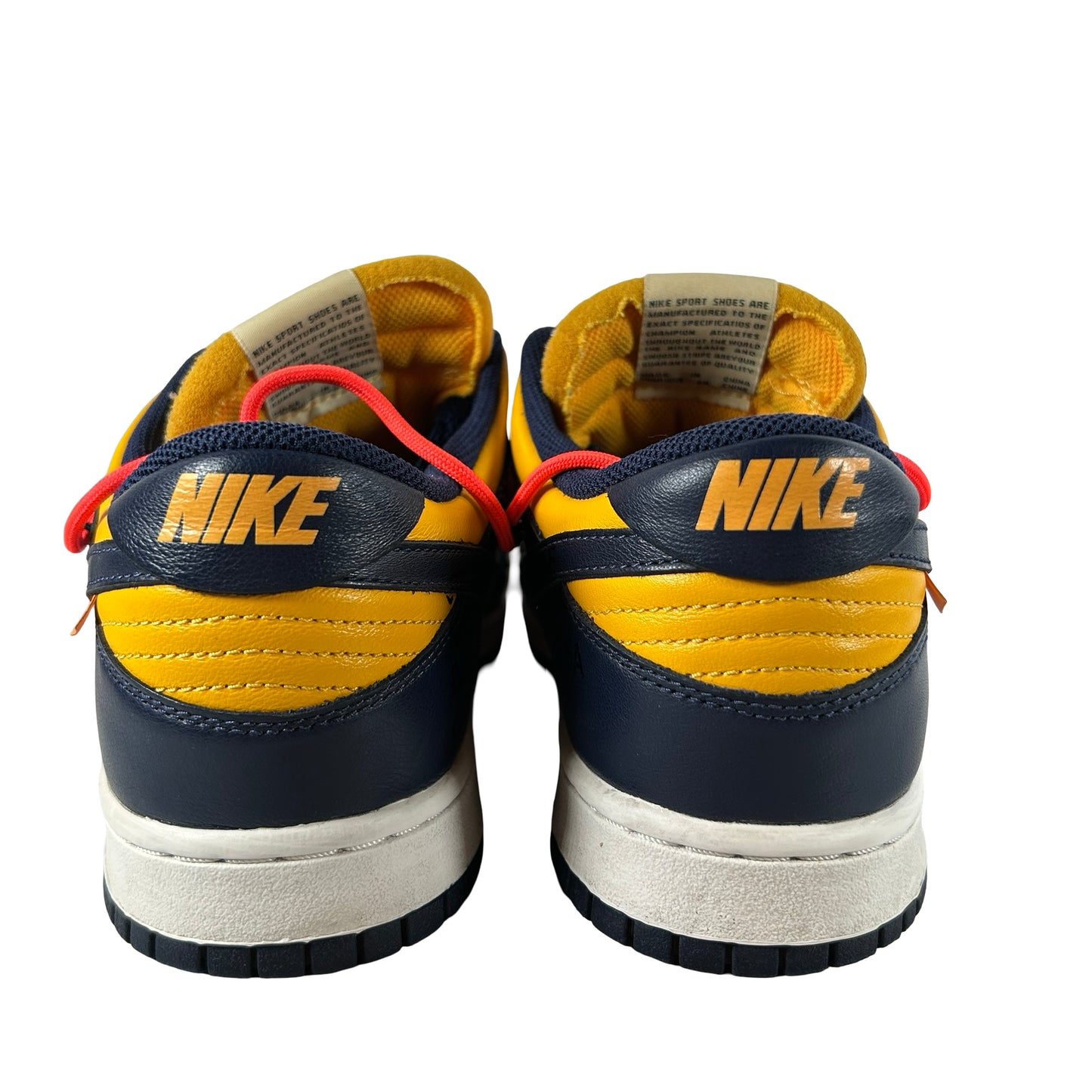 CT0856 700 Dunk Low Off-White University Gold [USED] - 8.5 M (Used3)