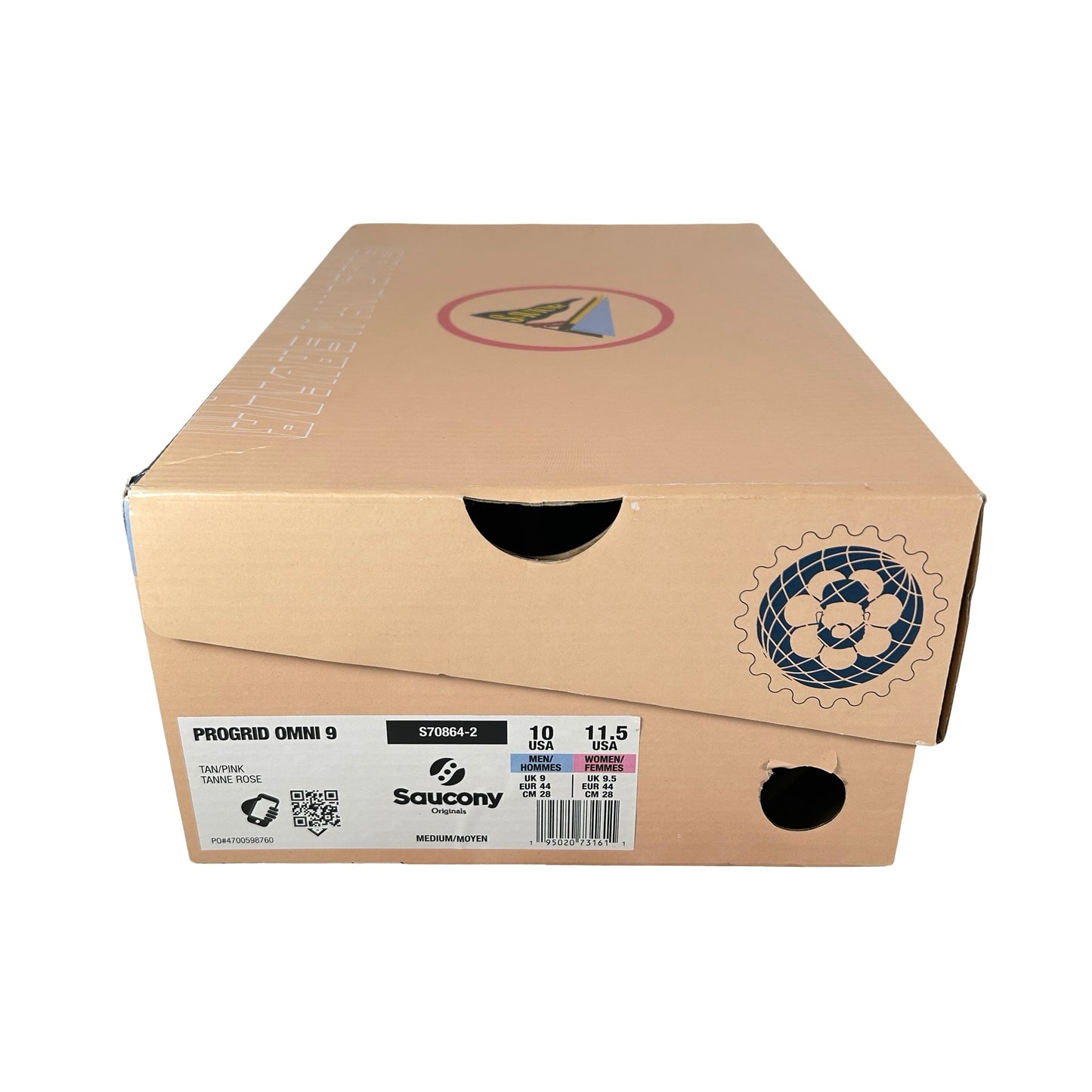 S70864 2 Saucony ProGrid Omni 9 Jae Tips To Do List Tan [USED] - 10 M (Used)