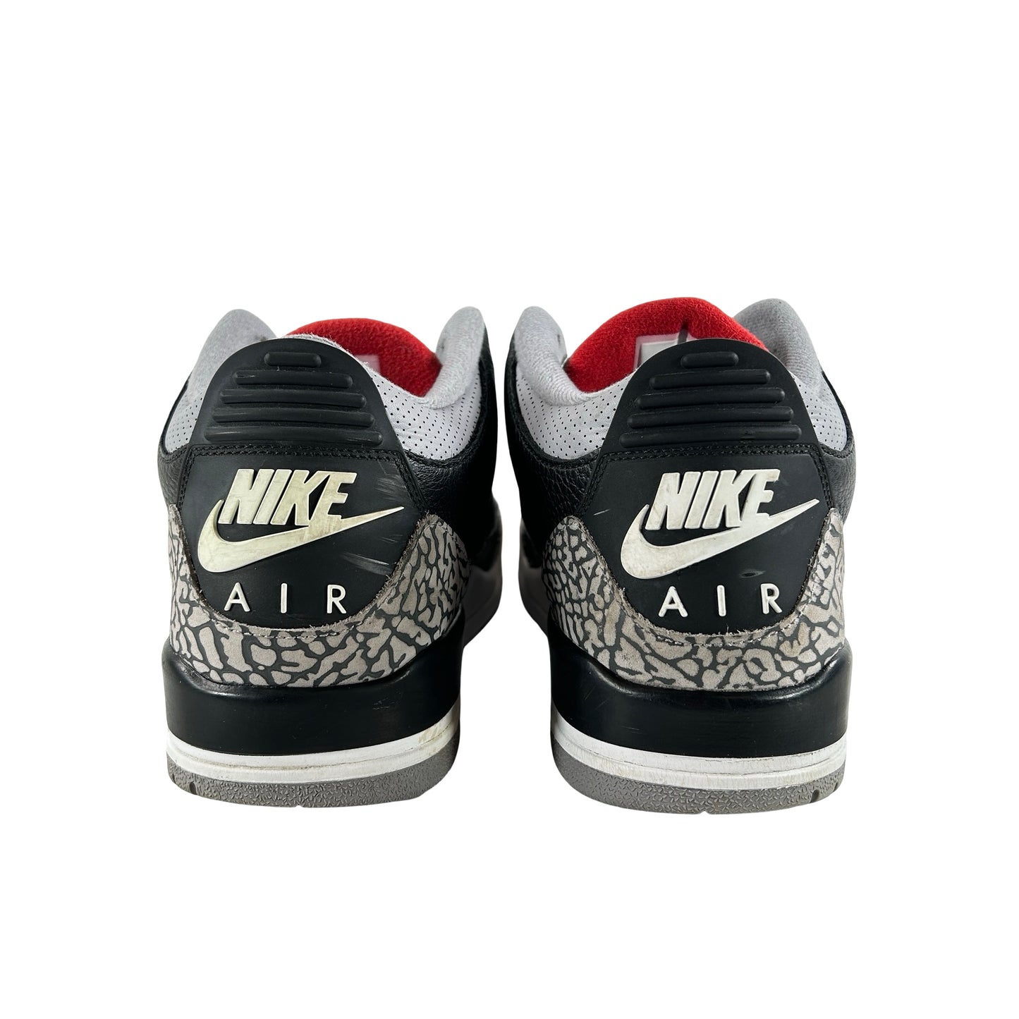 854262 001 Jordan 3 Black Cement 2018 [USED] - 11.5 M (Used9)
