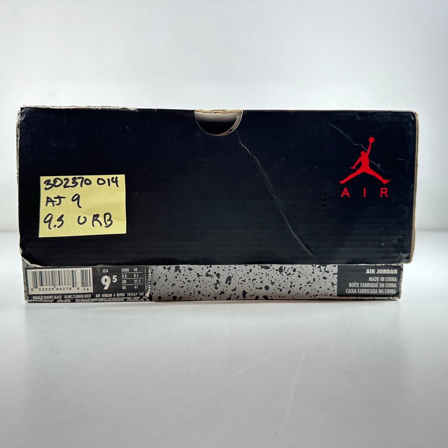 302370 014 Jordan 9 Retro Bred Patente