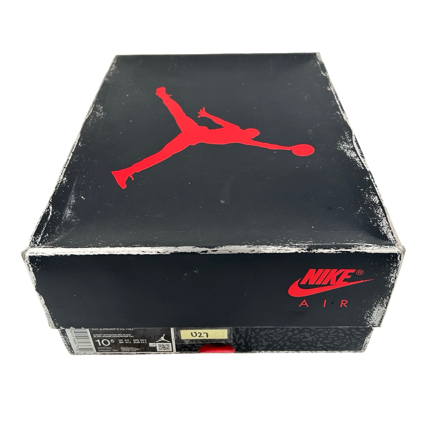 DN3707 100 Jordan 3 Retro White Cement Reimagined [USED] - 10.5 M (Used27)
