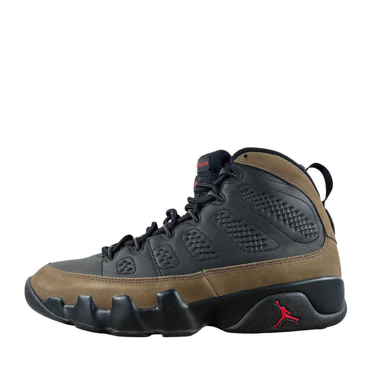 HV4794 030 Air Jordan 9 Retro Olive (2024) [USED] - 8.5 M (Used18)