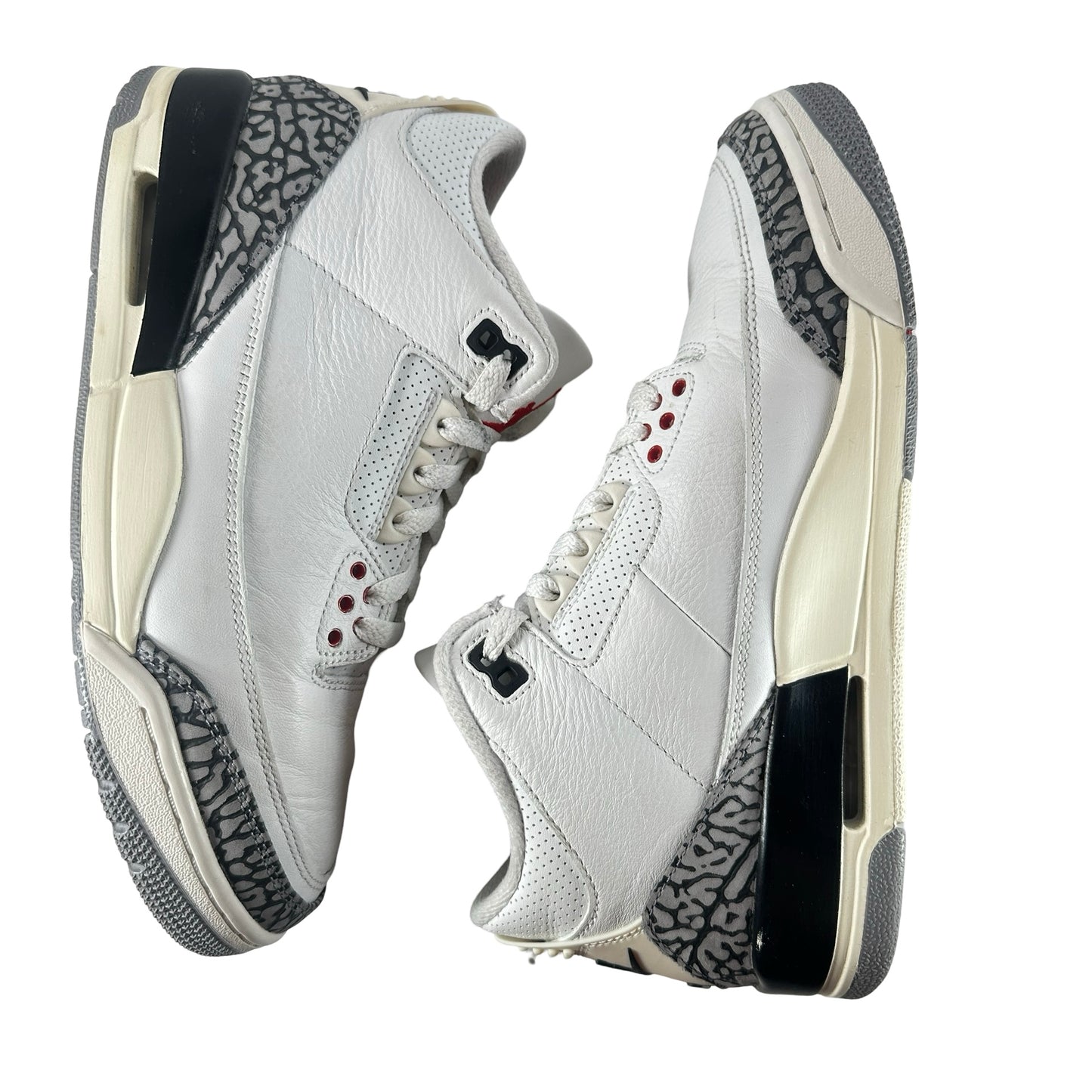 DN3707 100 Jordan 3 Retro White Cement Reimagined [USED] - 8 M (Used8)