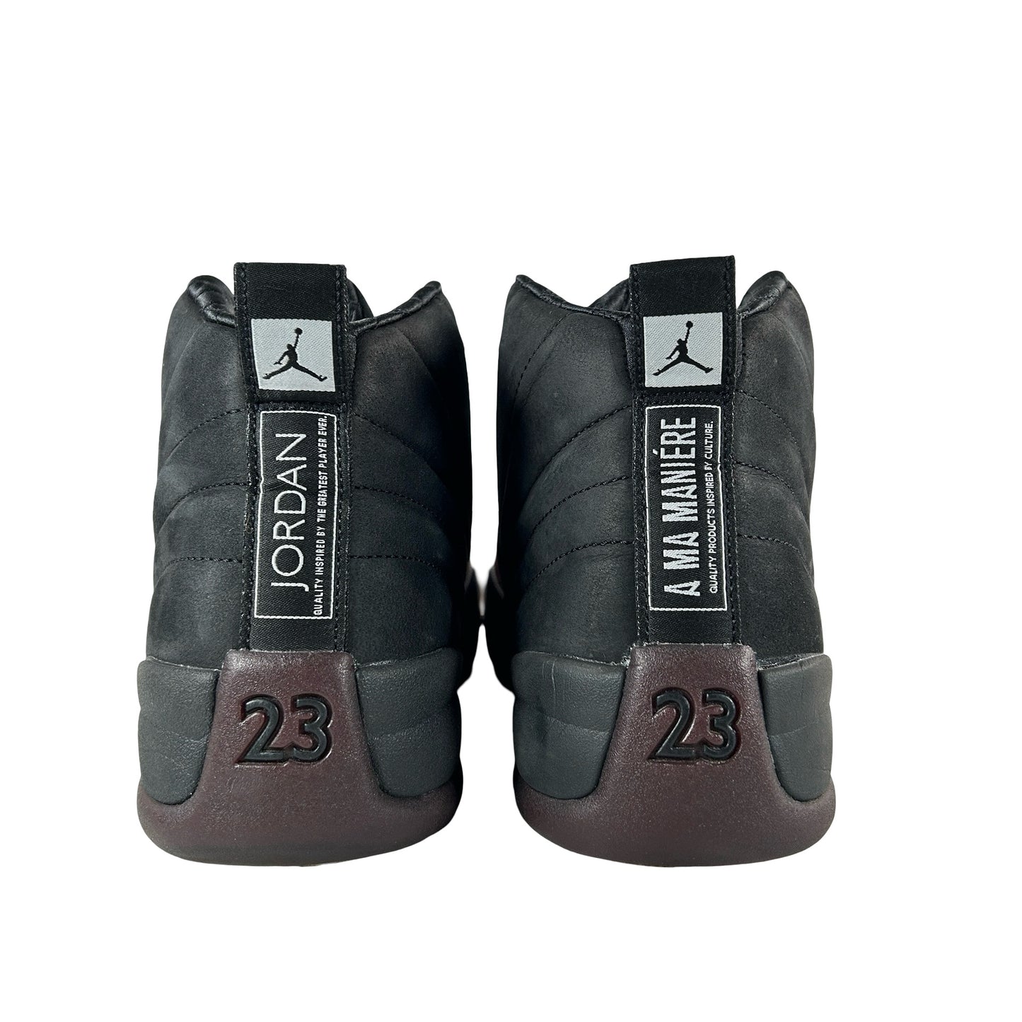DV6989 001 Jordan 12 Retro SP A Ma Maniére Black (Women's) [USED] - 13 W (Used3)