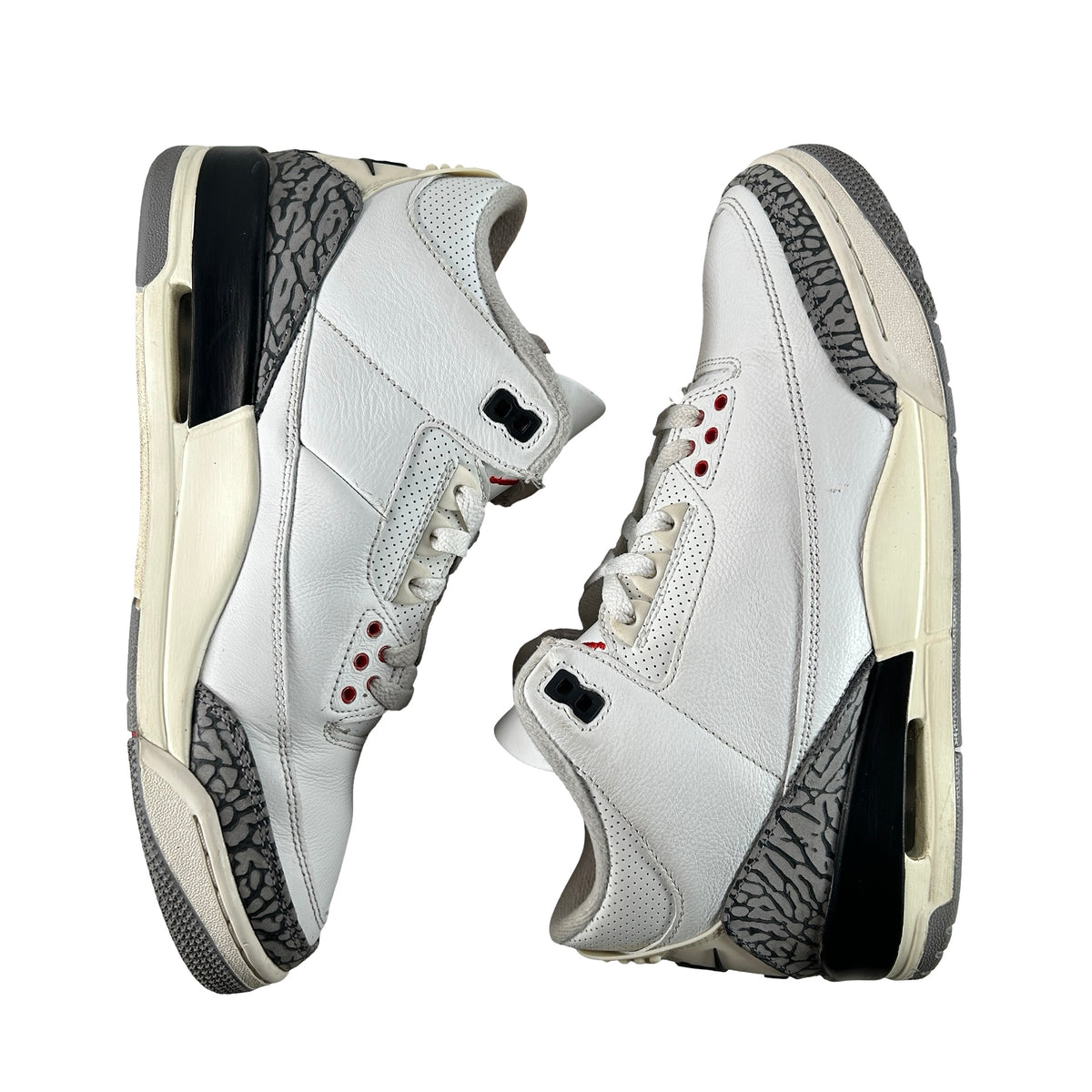 DN3707 100 Jordan 3 Retro White Cement Reimagined [USED] - 10 M (Used43)