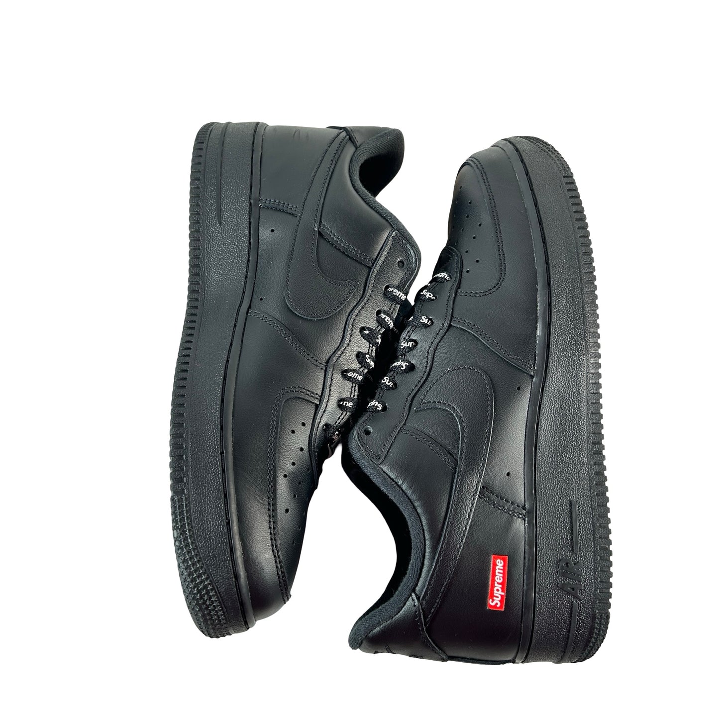 CU9225 001 Air Force 1 Low Supreme Black [USED] - 9 M (Used7)